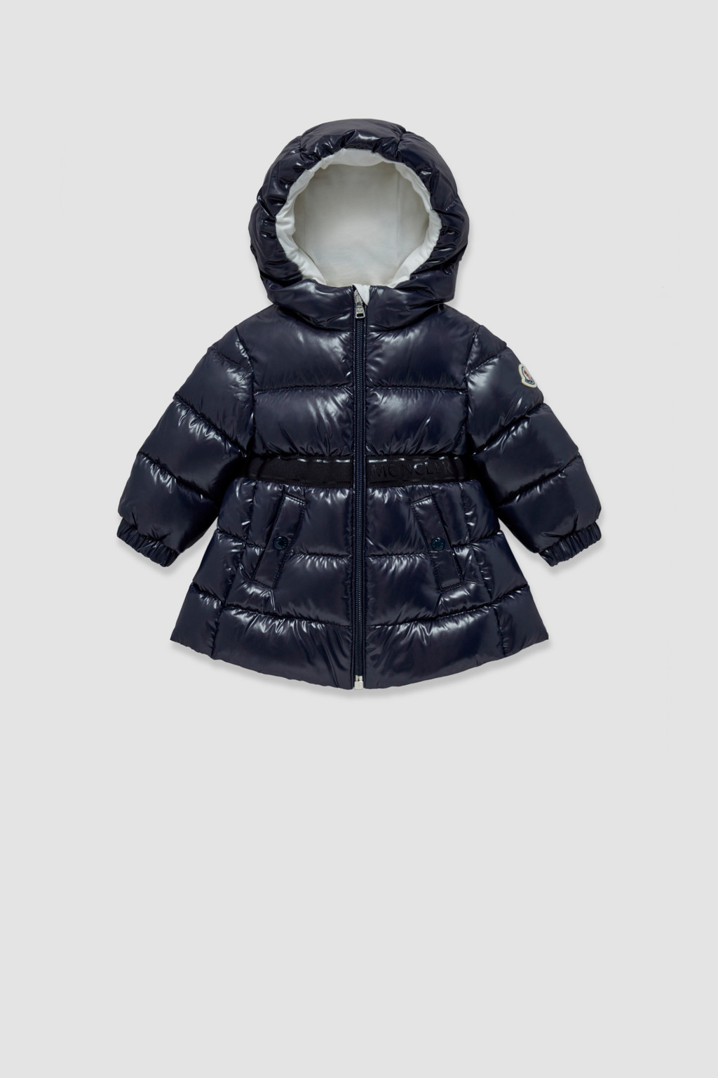 Girls black moncler clearance coat