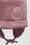 Logo Wool Beanie Girl Powder Pink Moncler 4