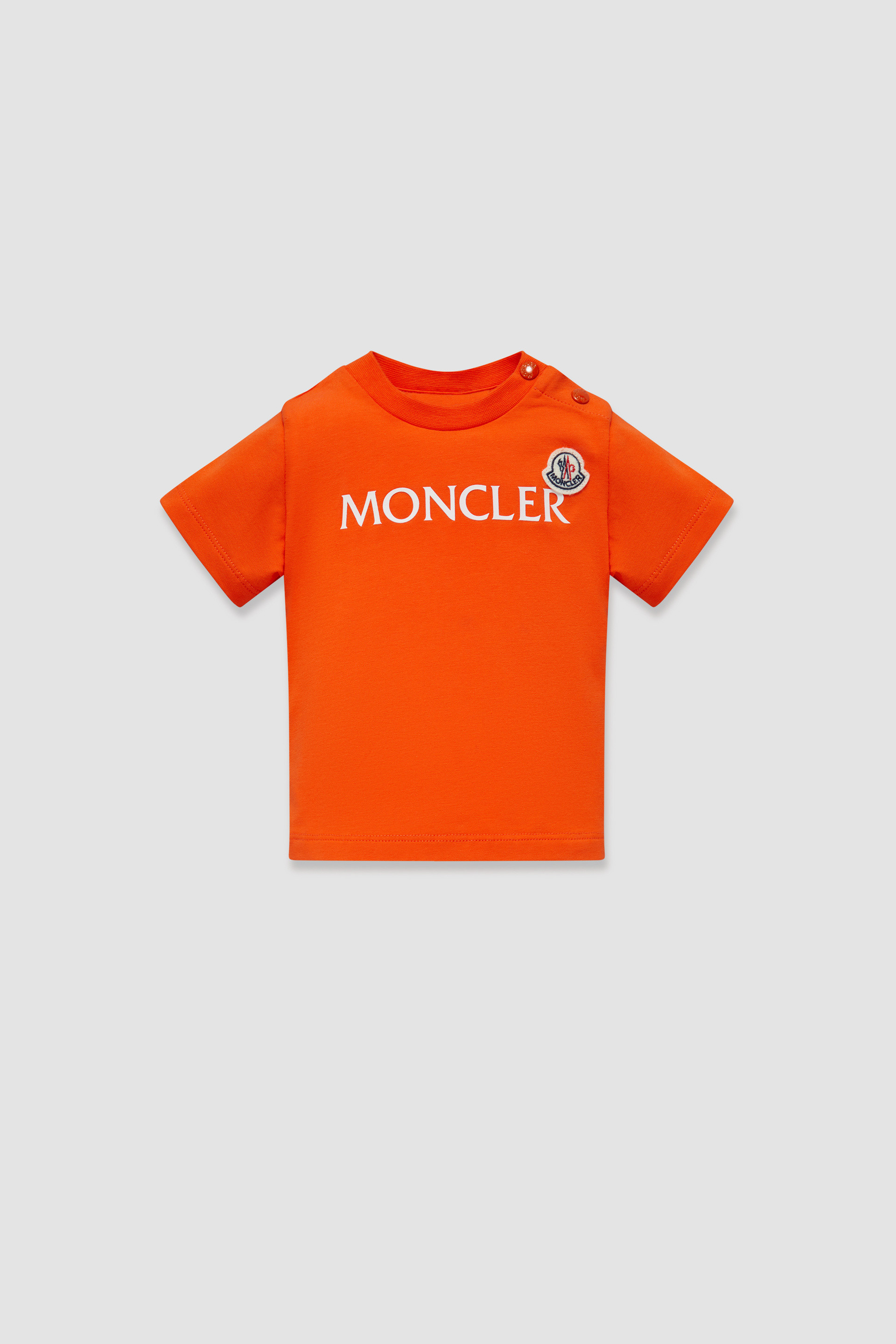 Orange Logo T-Shirt - Clothing for Children | Moncler US