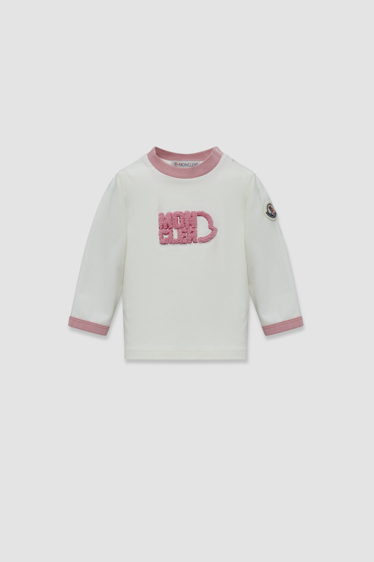 Moncler Hiti Baby Girls Summer Jacket In White 1