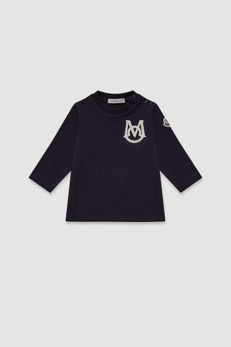 Moncler Childrens Boys In T Shirt Cobalt Blue main image 1