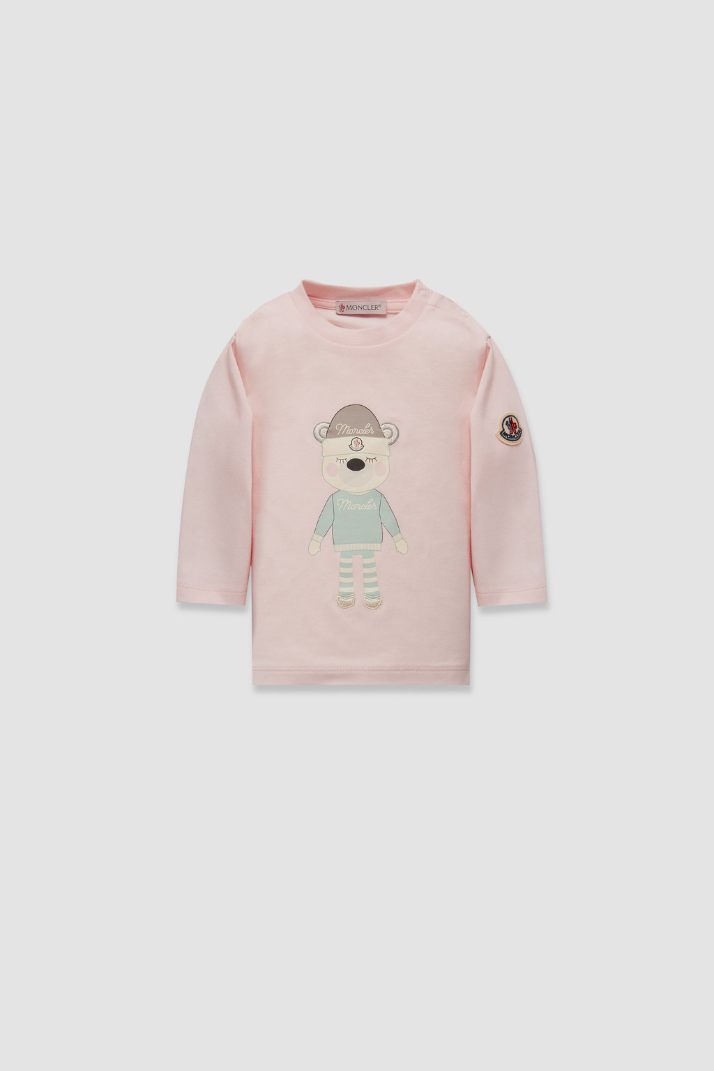 ソフトピンク ロングスリーブTシャツ : ウェア 向けの キッズ