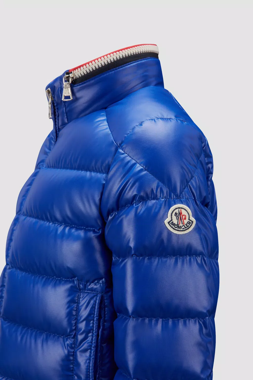 Blue Bourne Down Jacket - Down Jackets & Vests for Children | Moncler US