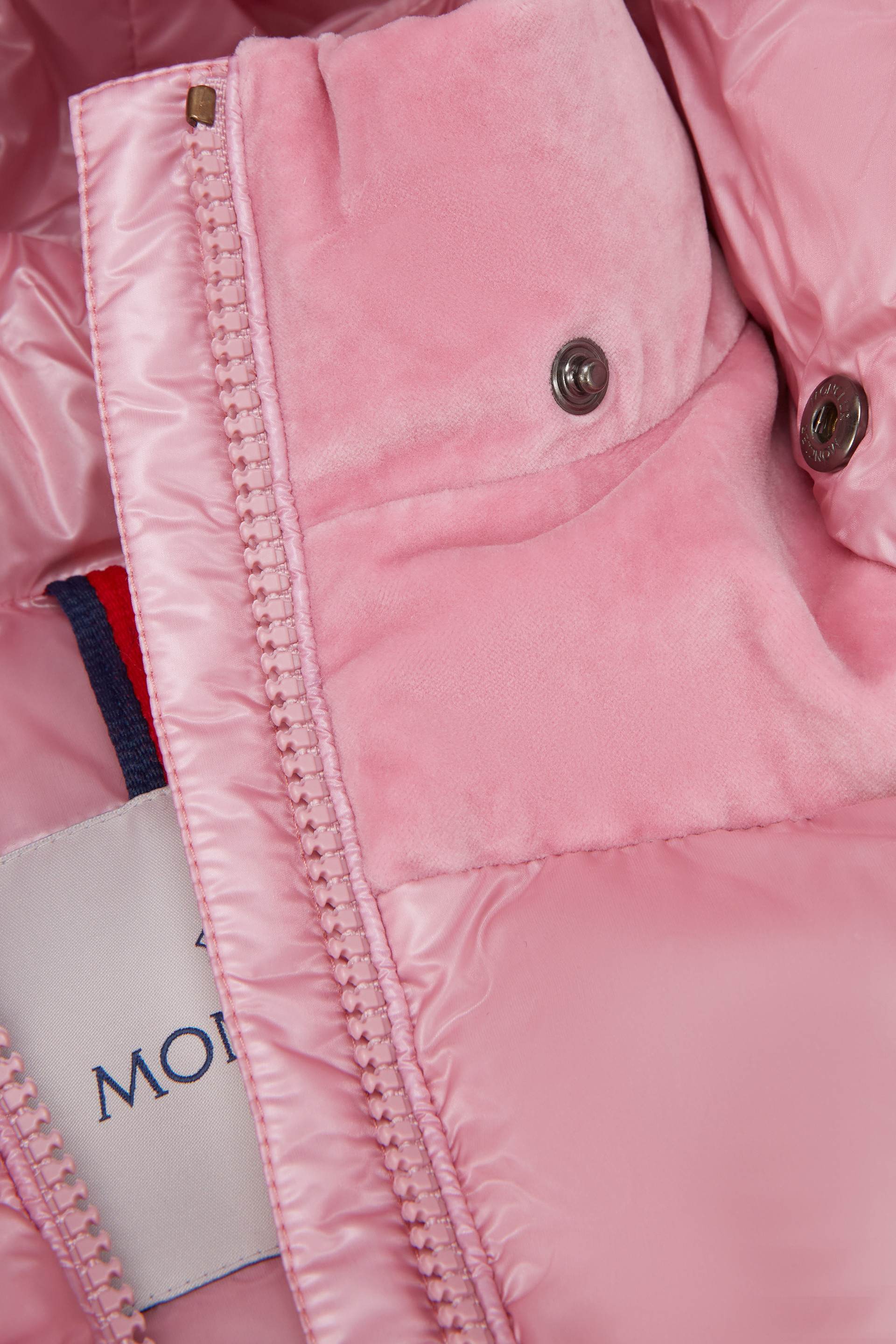 Moncler hot hotsell pink jacket