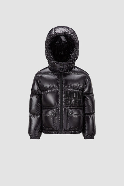 Black Abbaye Down Jacket - Down Jackets & Vests for Children | Moncler US