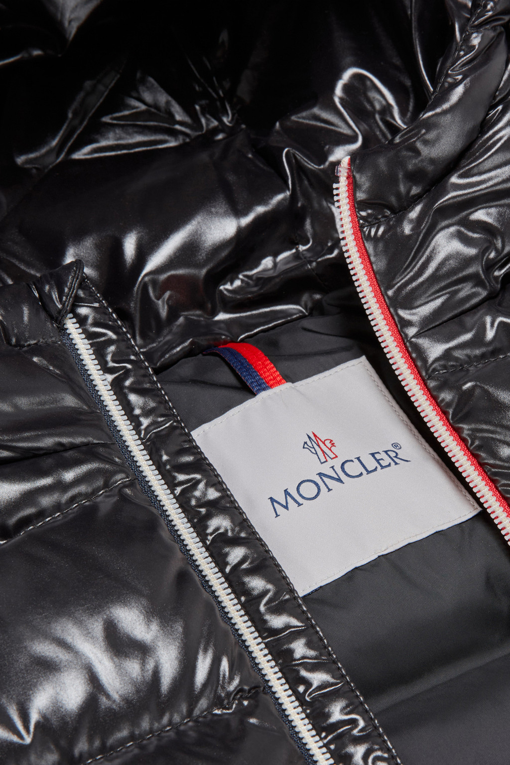 Moncler New Aubert Baby Boys Jackets In Offwhite