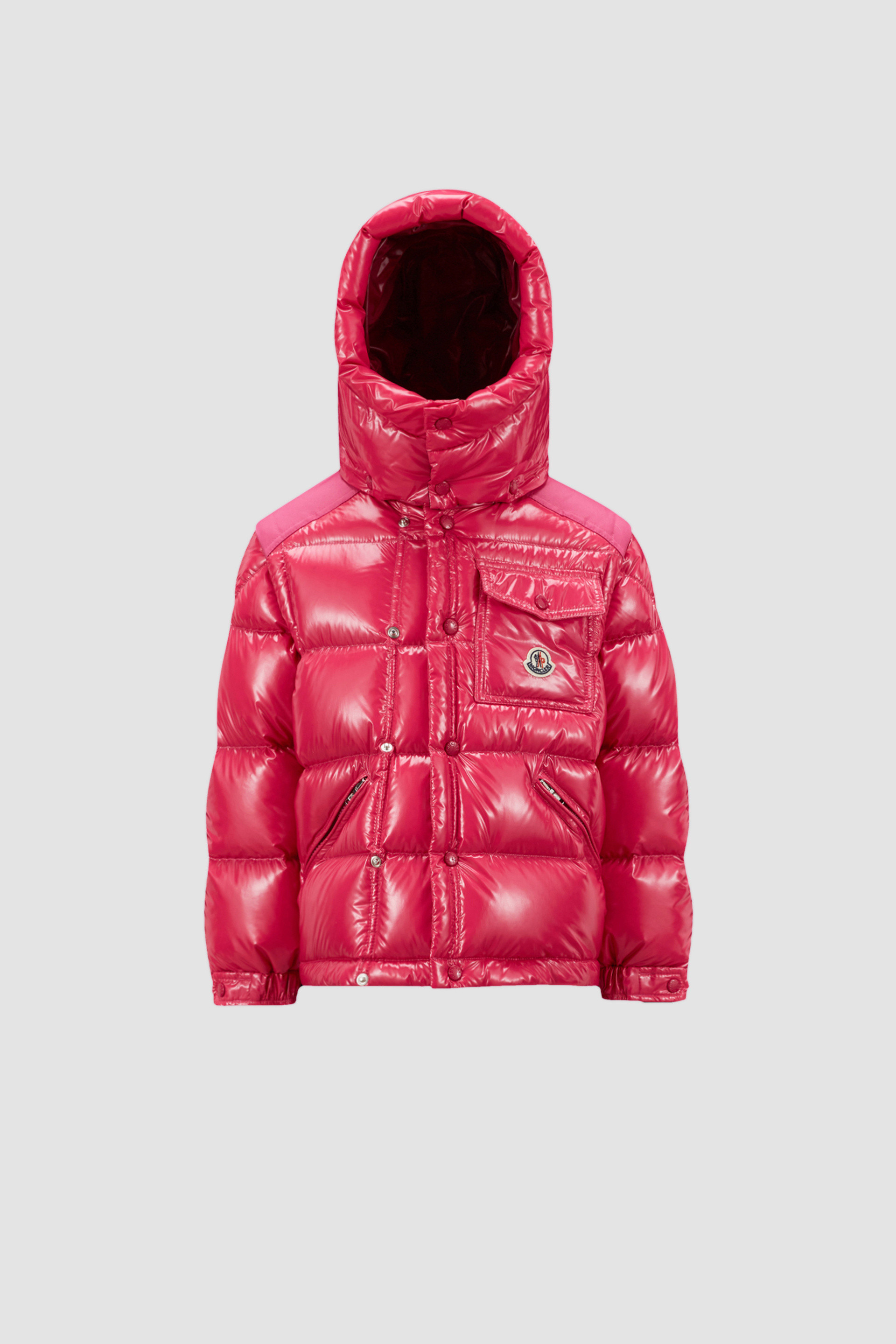 Black moncler best sale jacket kids