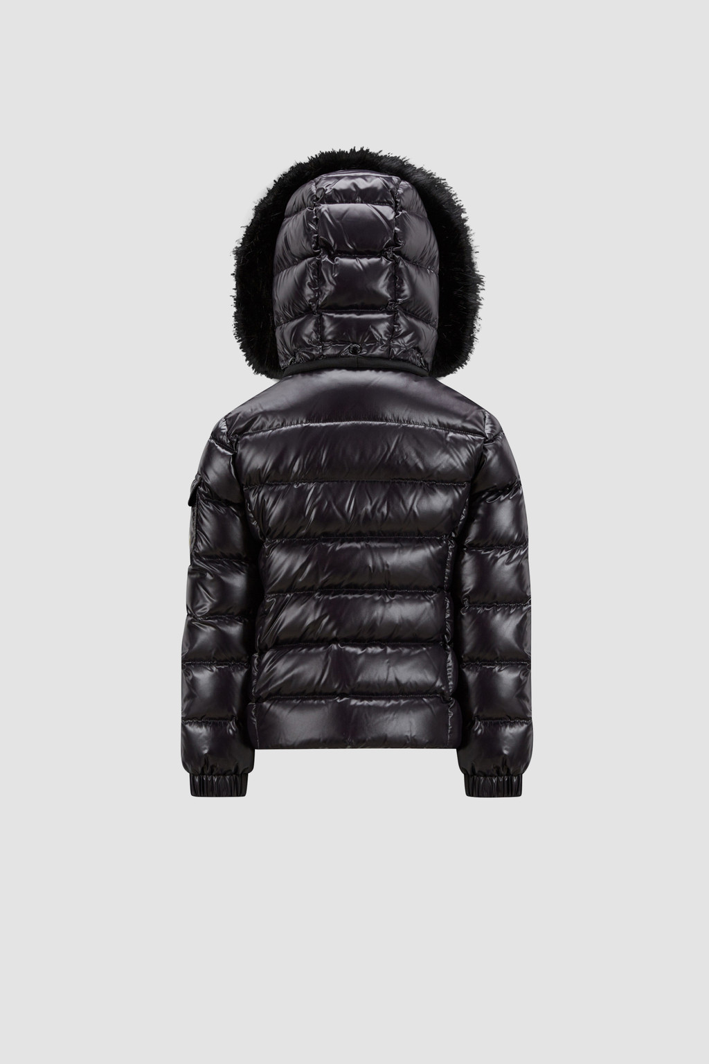 Moncler Enfant Girls Down Padded Gles Jacket in Black