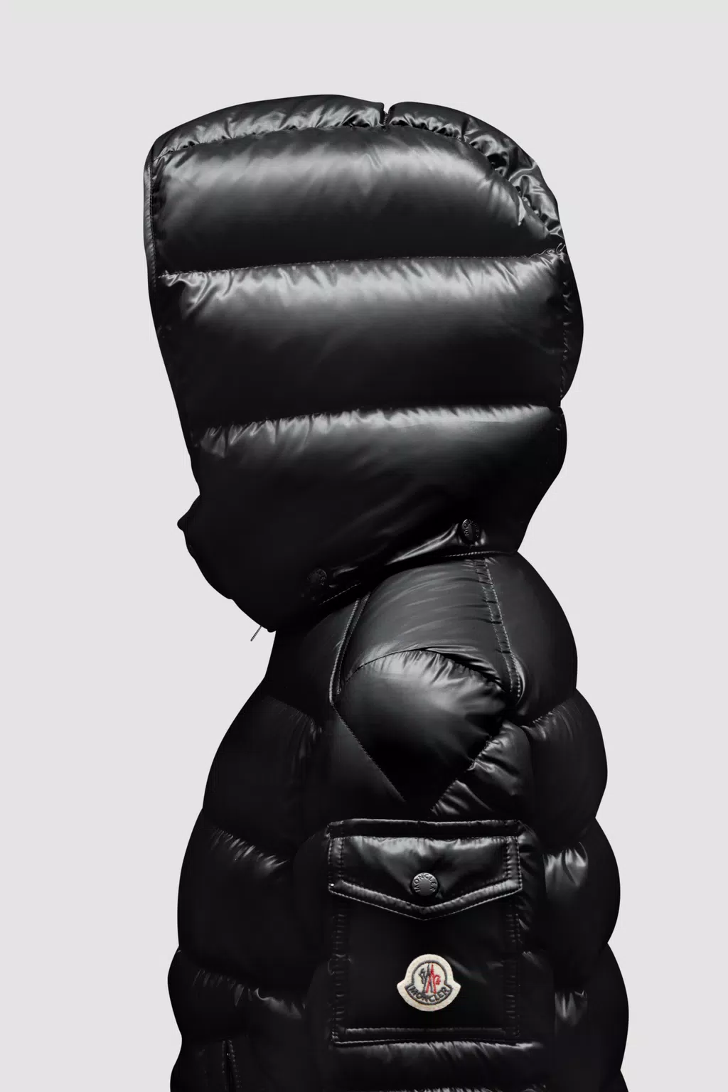 Black New Moncler Maya Down Jacket - Down Jackets & Vests for Children ...
