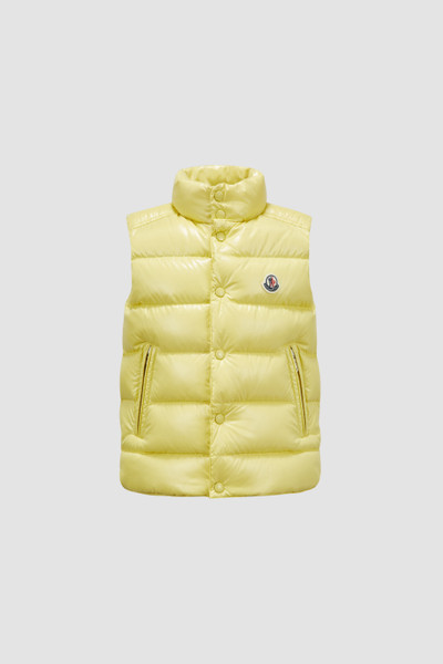 Yellow Tib Down Gilet - Down Jackets & Vests for Children | Moncler SE