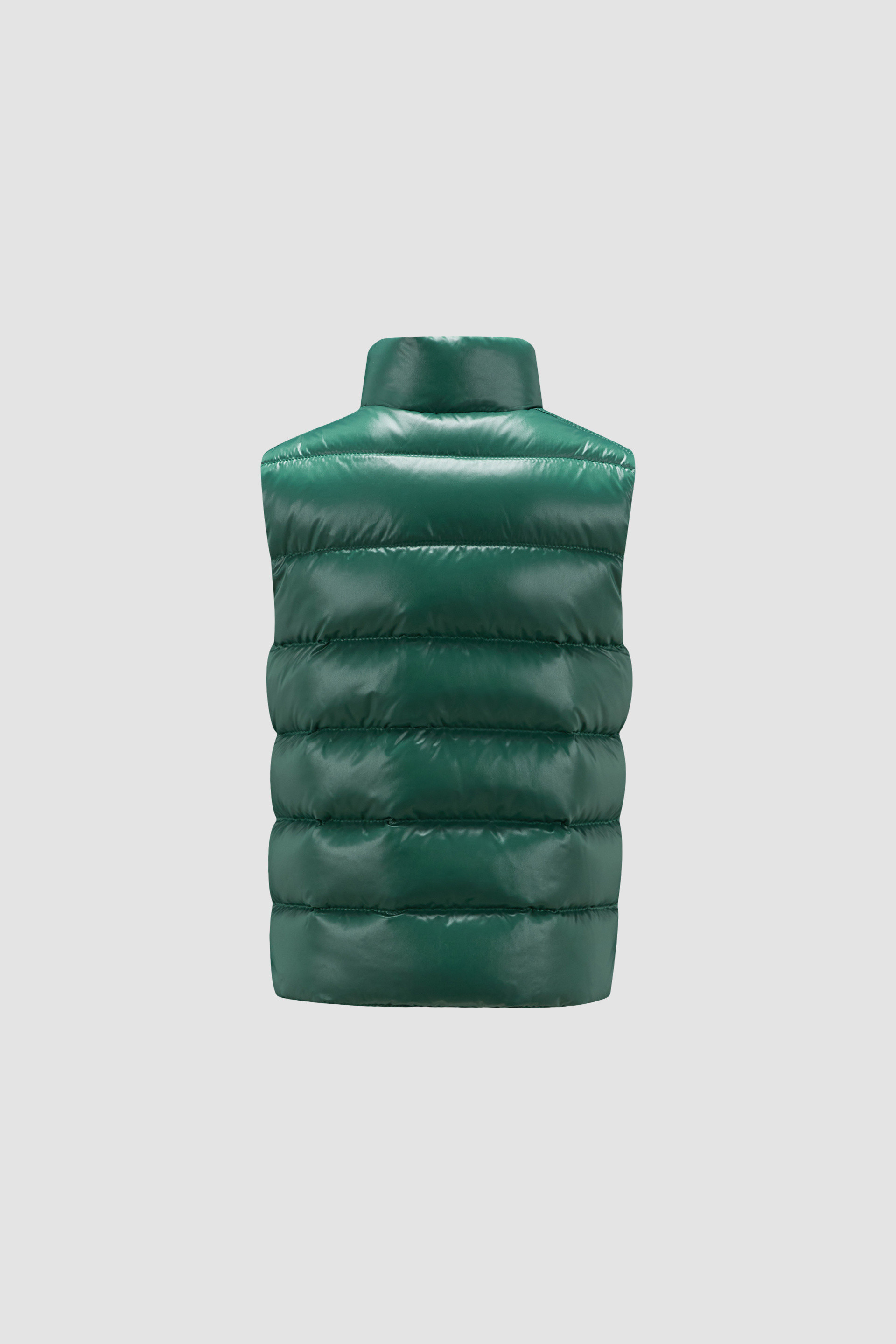 Moncler black down tib vest sale