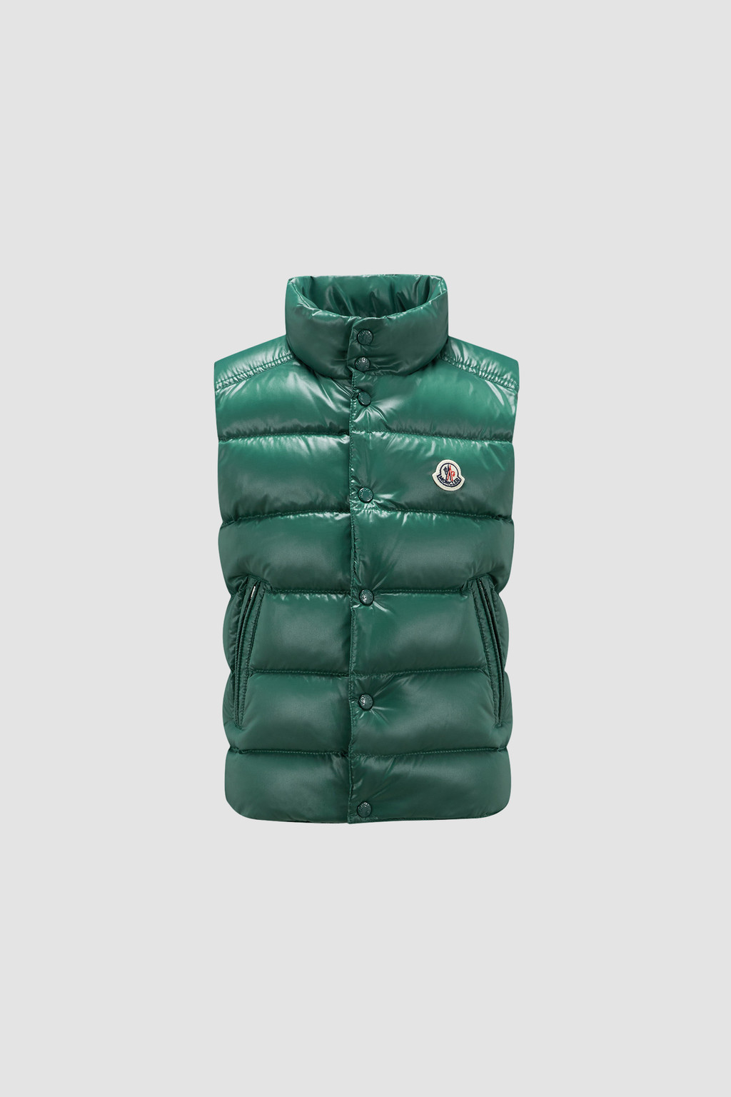 Leaf Green Tib Down Vest - Down Jackets & Vests for Children