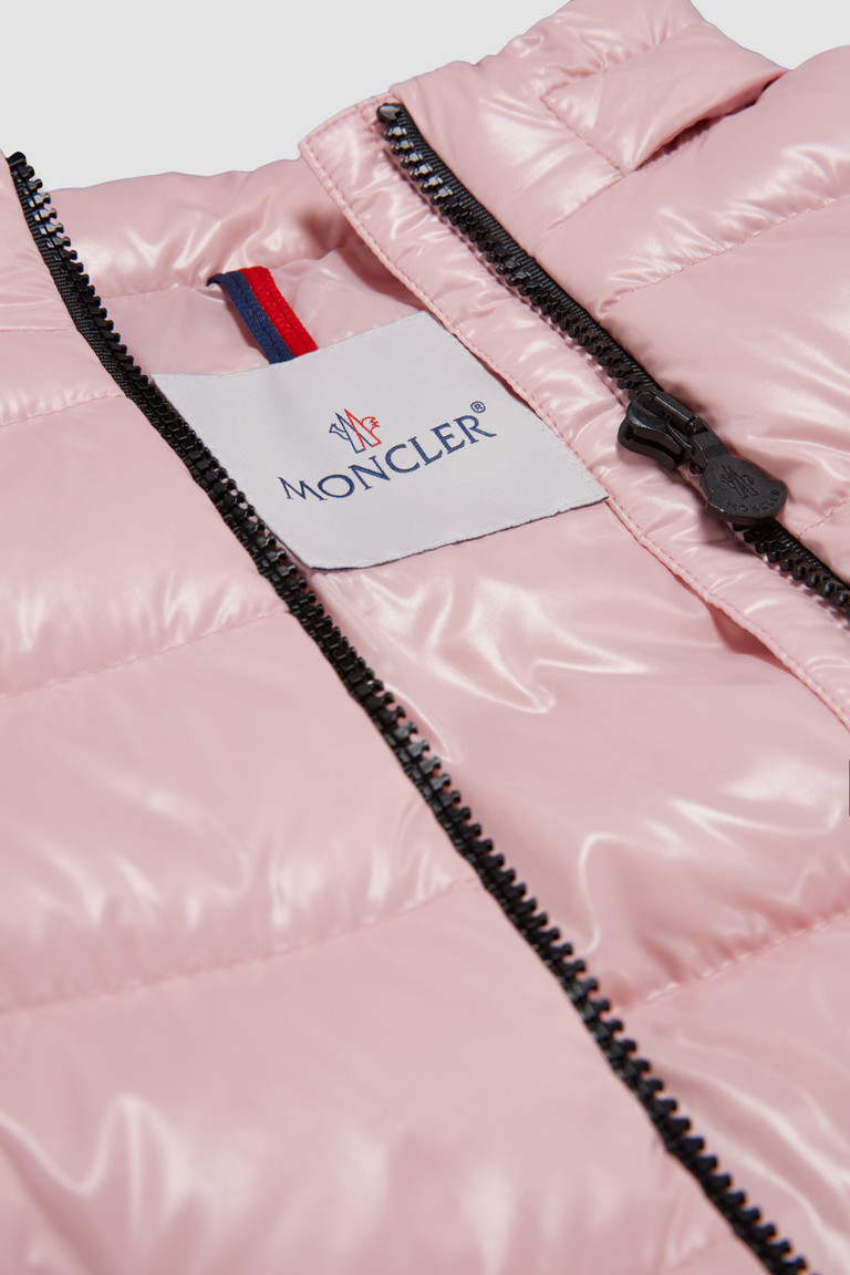 Pink Bady Down Jacket Down Jackets & Vests for Children Moncler US