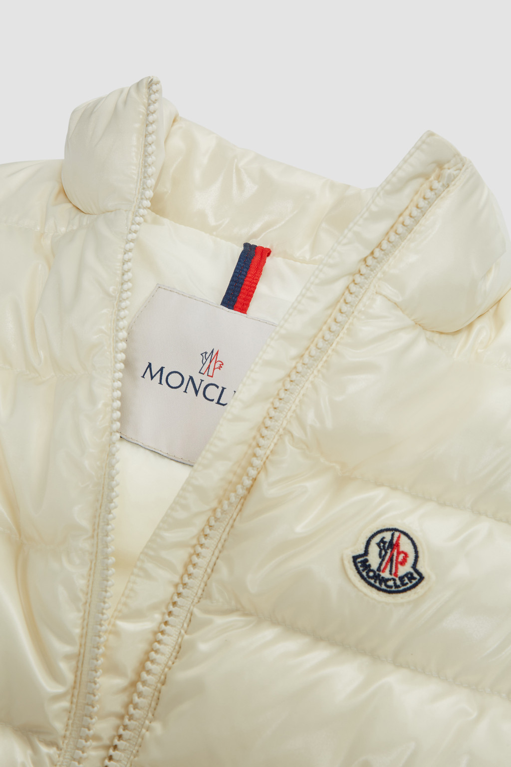 Doudoune sans manches Ghany Blanc Cassé - Icons Enfant | Moncler LU
