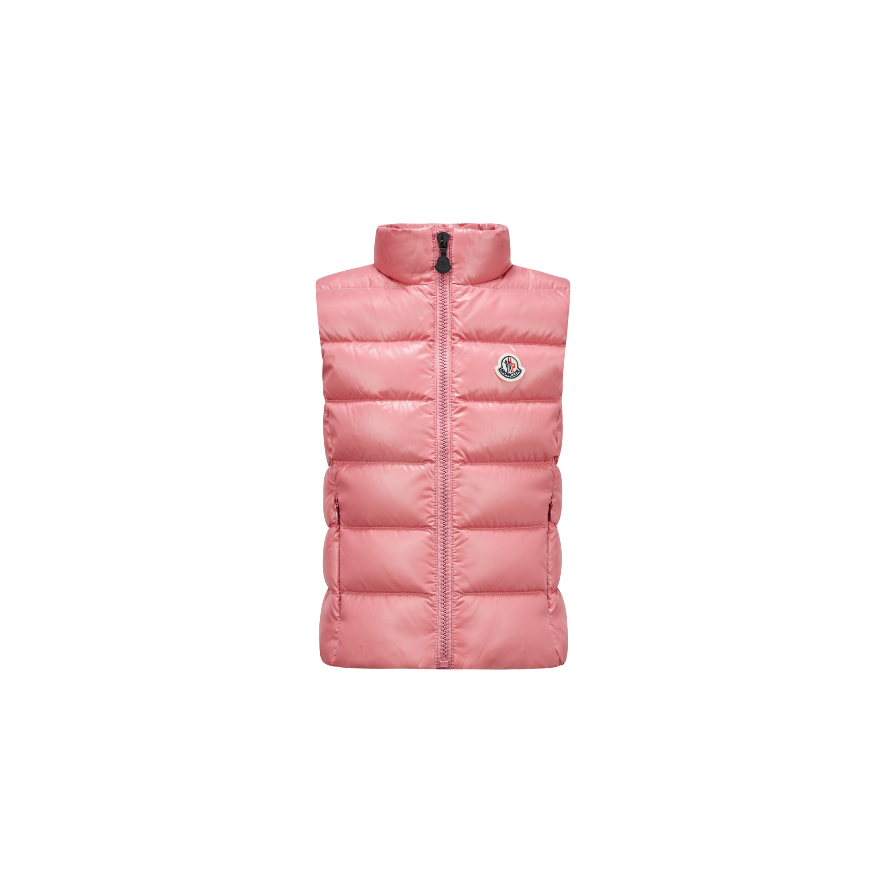 Moncler Kids' Doudoune Sans Manches Ghany In Rose