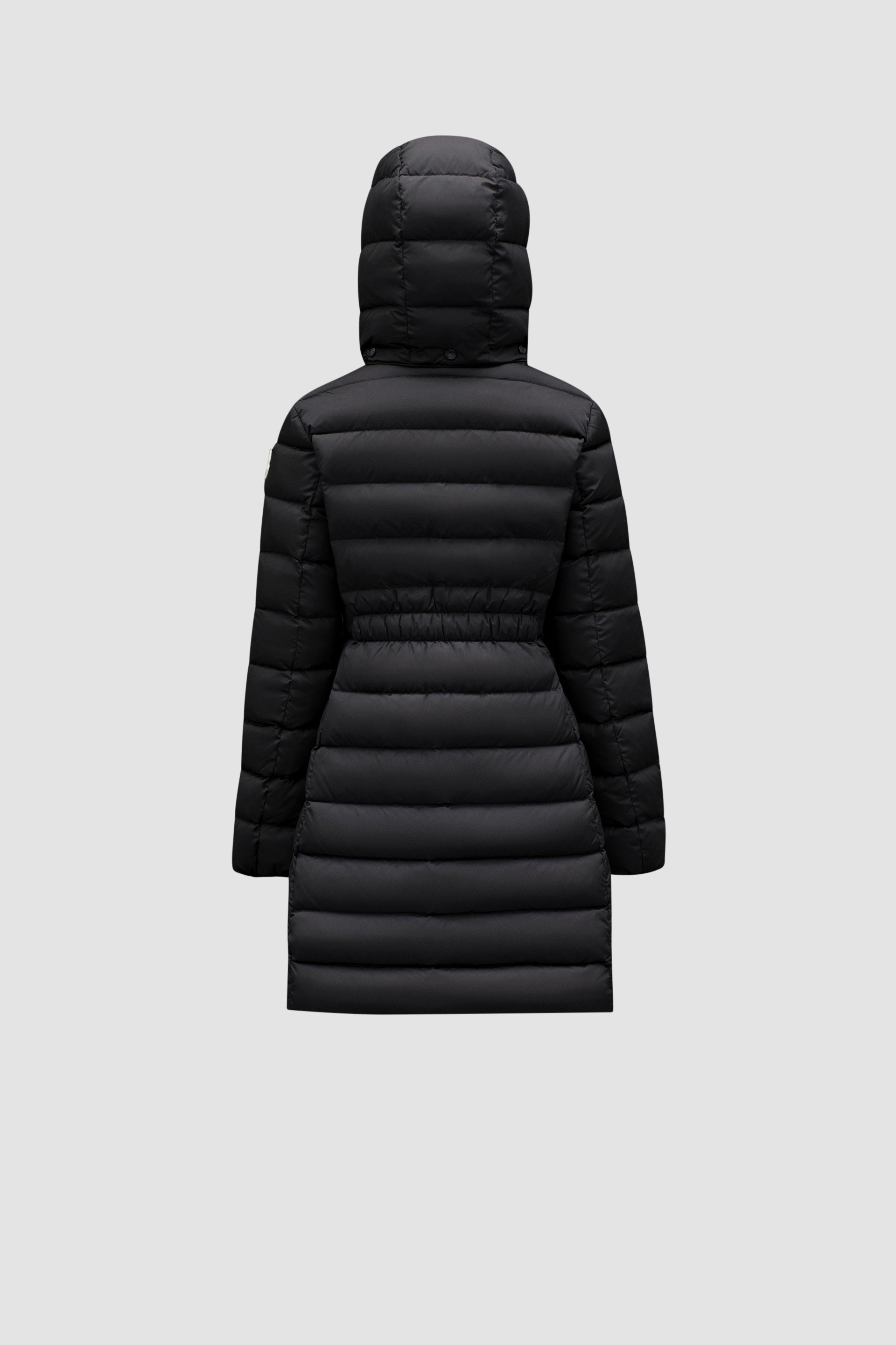 黑色Charpal長身羽絨外套- 羽絨外套和背心for 兒童| Moncler HK