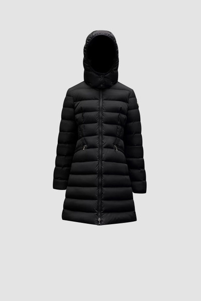 Black Charpal Long Down Jacket - Down Jackets & Vests for Children |  Moncler CA