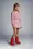Padded Skirt Girl Light Pink Moncler