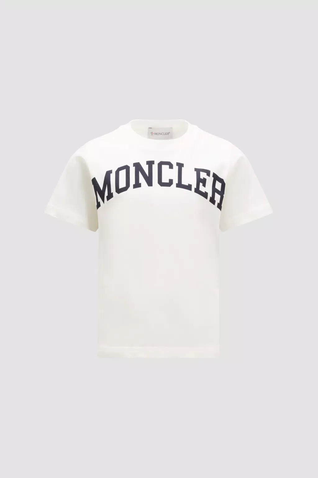 Printed T-Shirt Boy White Moncler 1