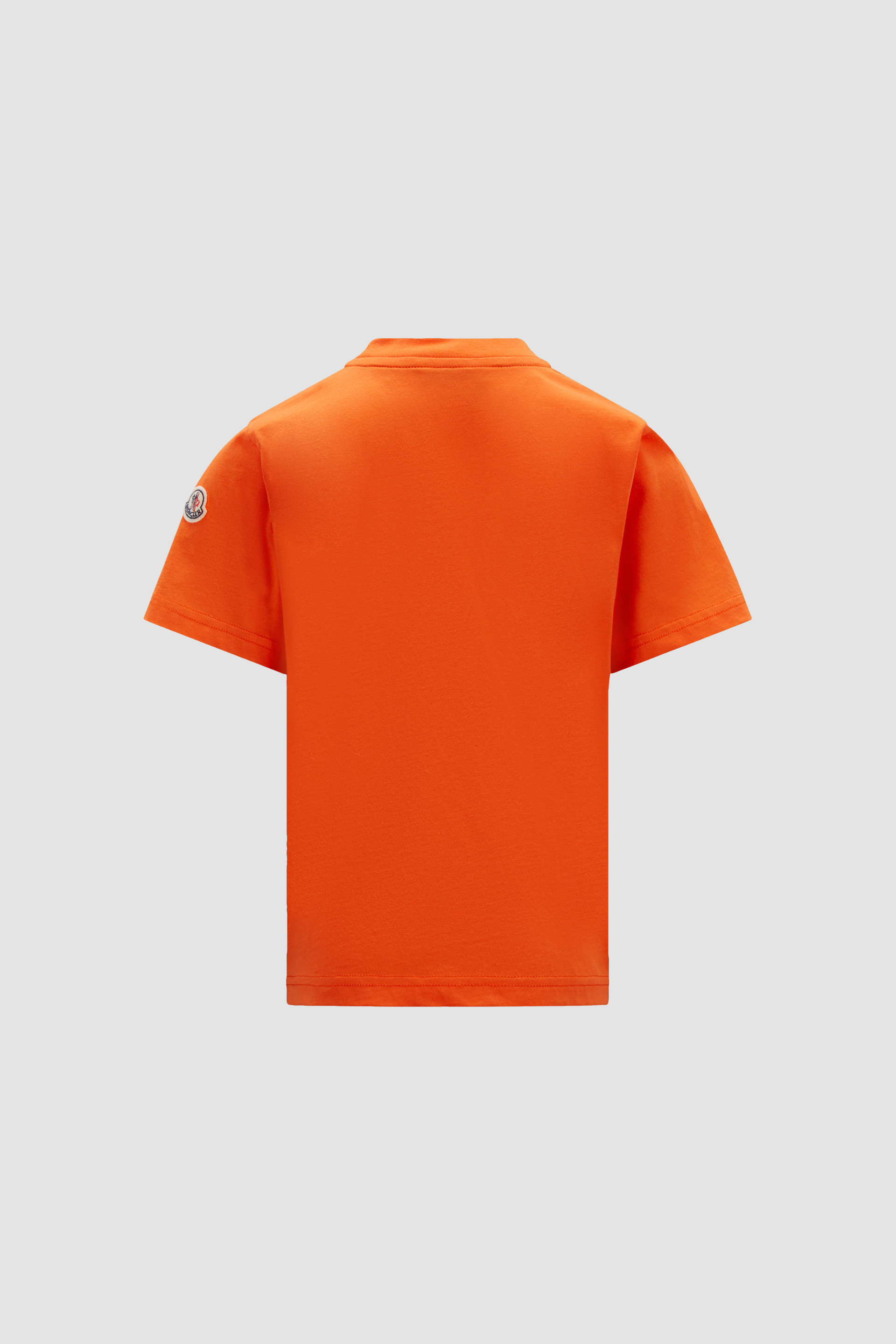 Orange on sale moncler shirt