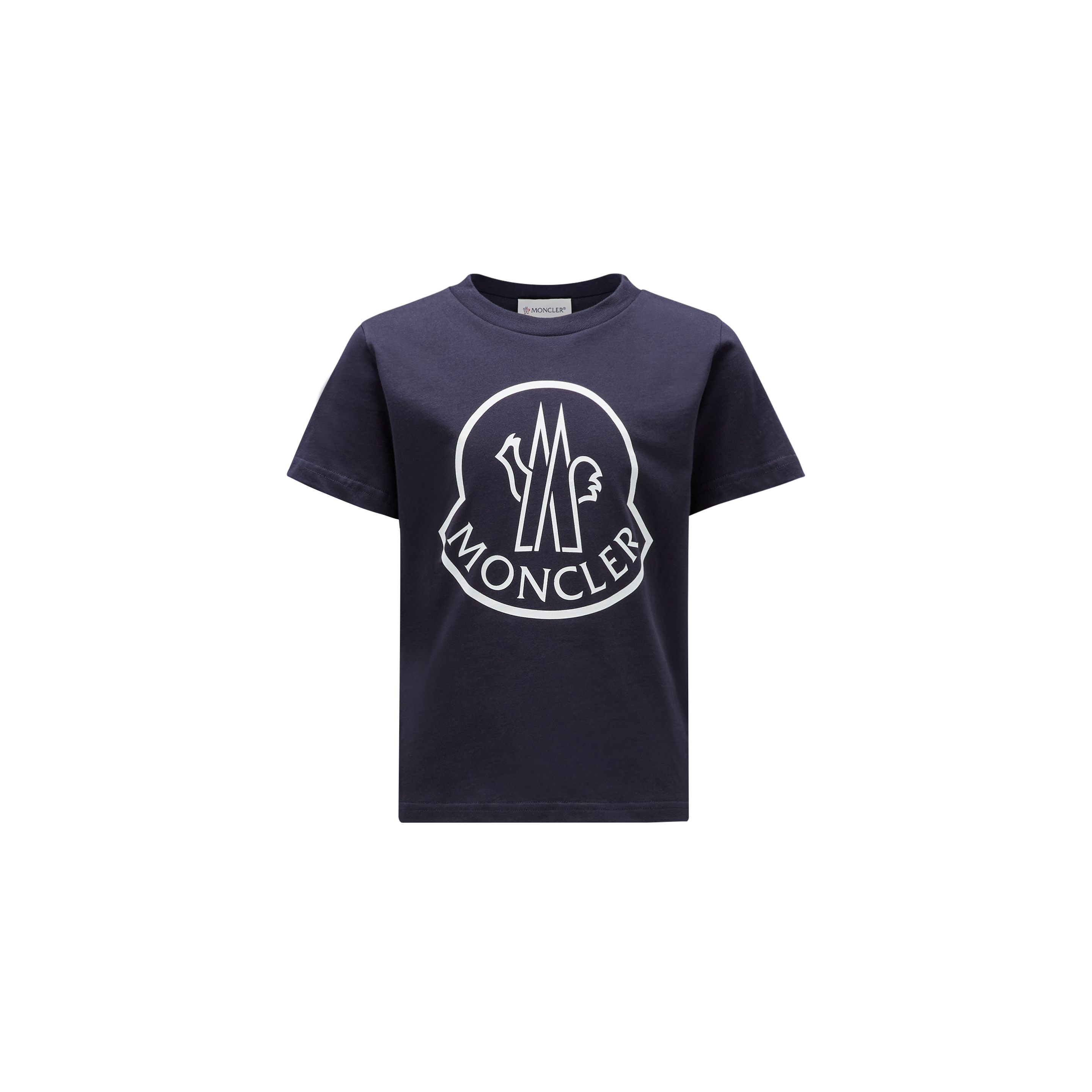 MONCLER ENFANT Logo T-Shirt, Gender Neutral, Blue, Size: 4Y