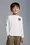 Monogram Long Sleeve T-Shirt Boy White Moncler 3