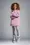 Hooded Logo Dress Girl Light Pink Moncler