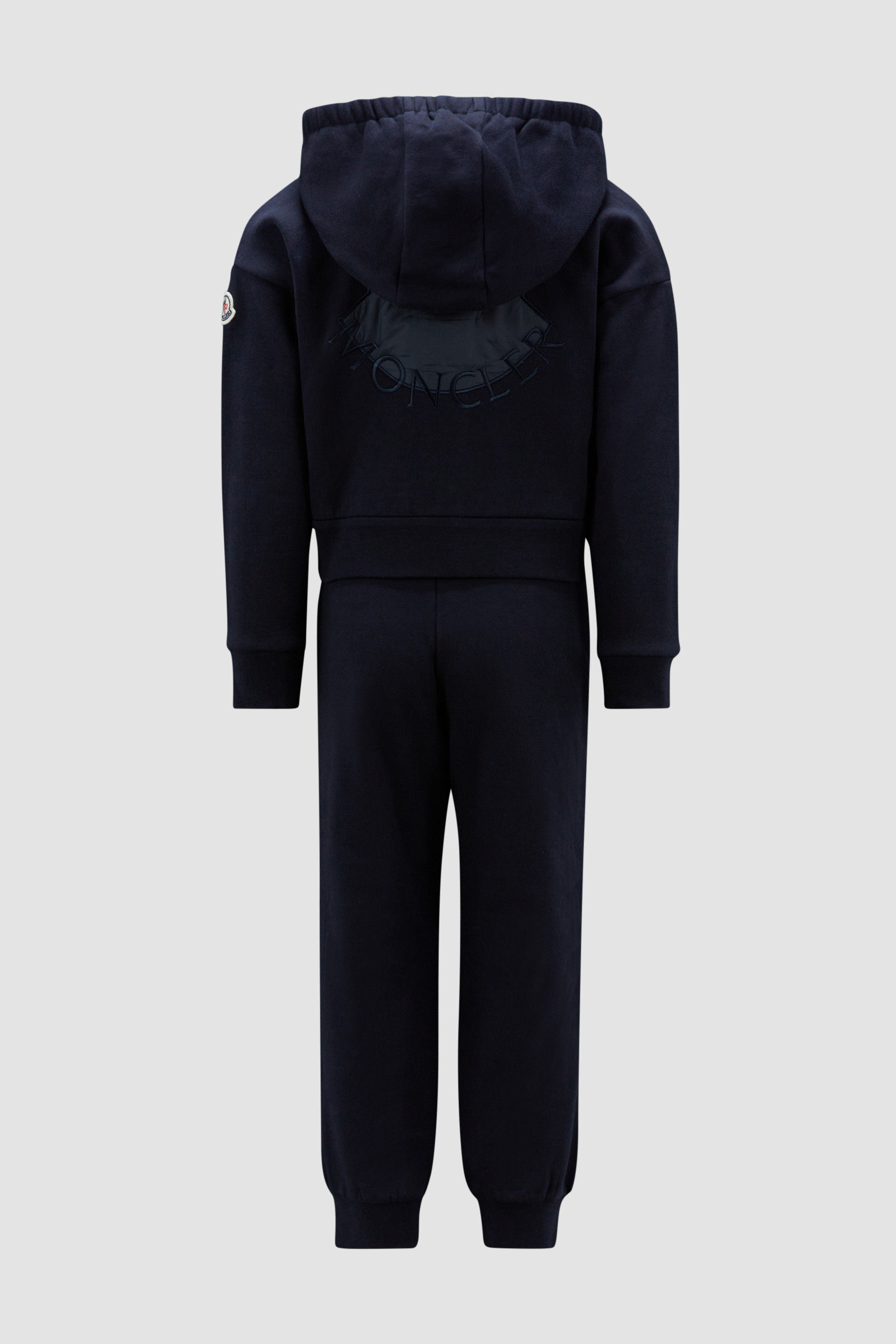 Navy Blue Logo Sweatsuit Set - Pants & Tracksuits for Children