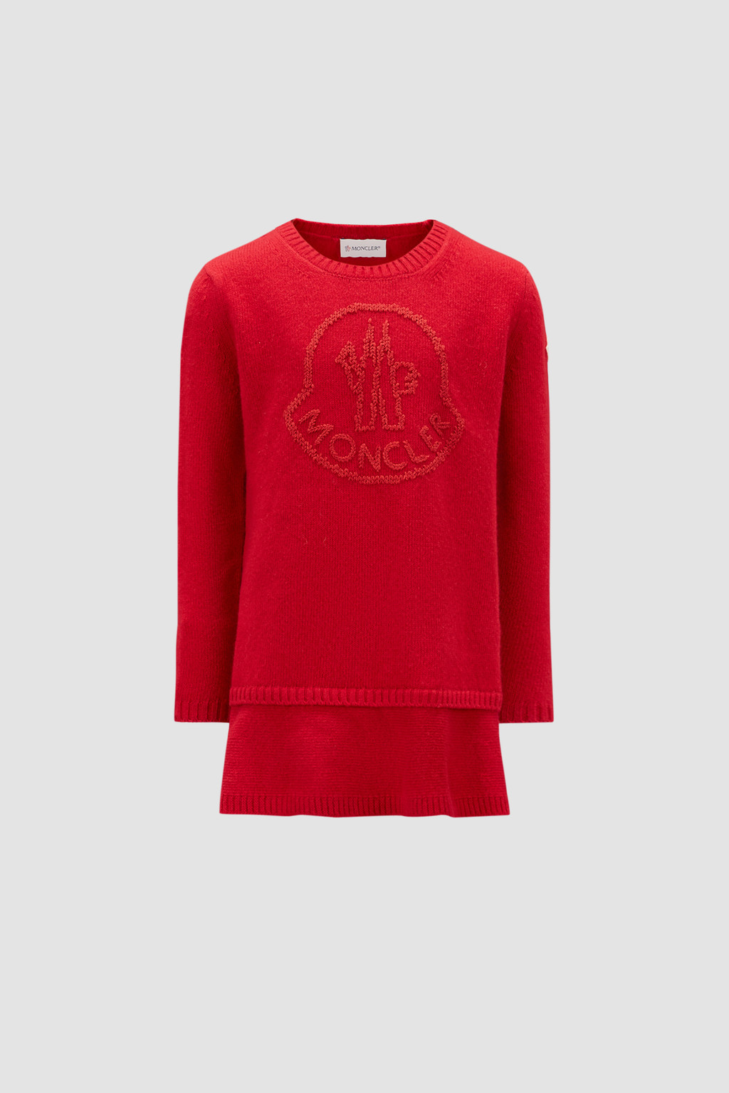 Red moncler clearance jumper