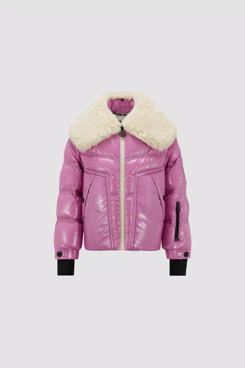 Cluses Down Jacket Girl Amaranth Pink Moncler 1