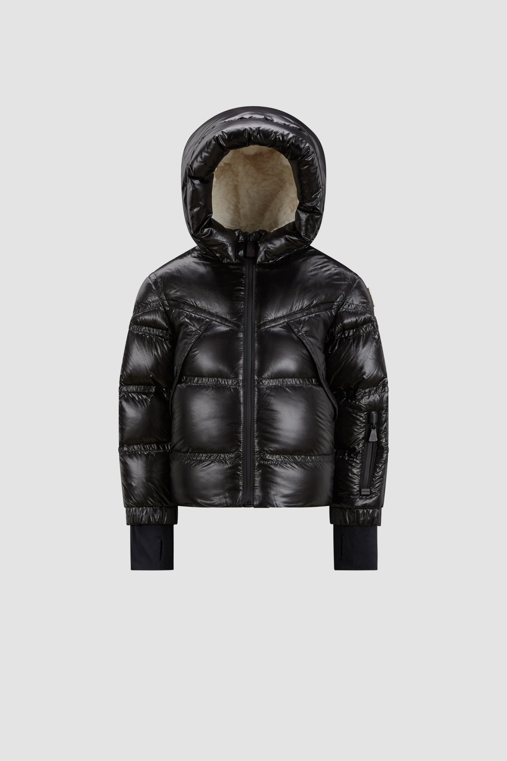 Girls black store ski jacket