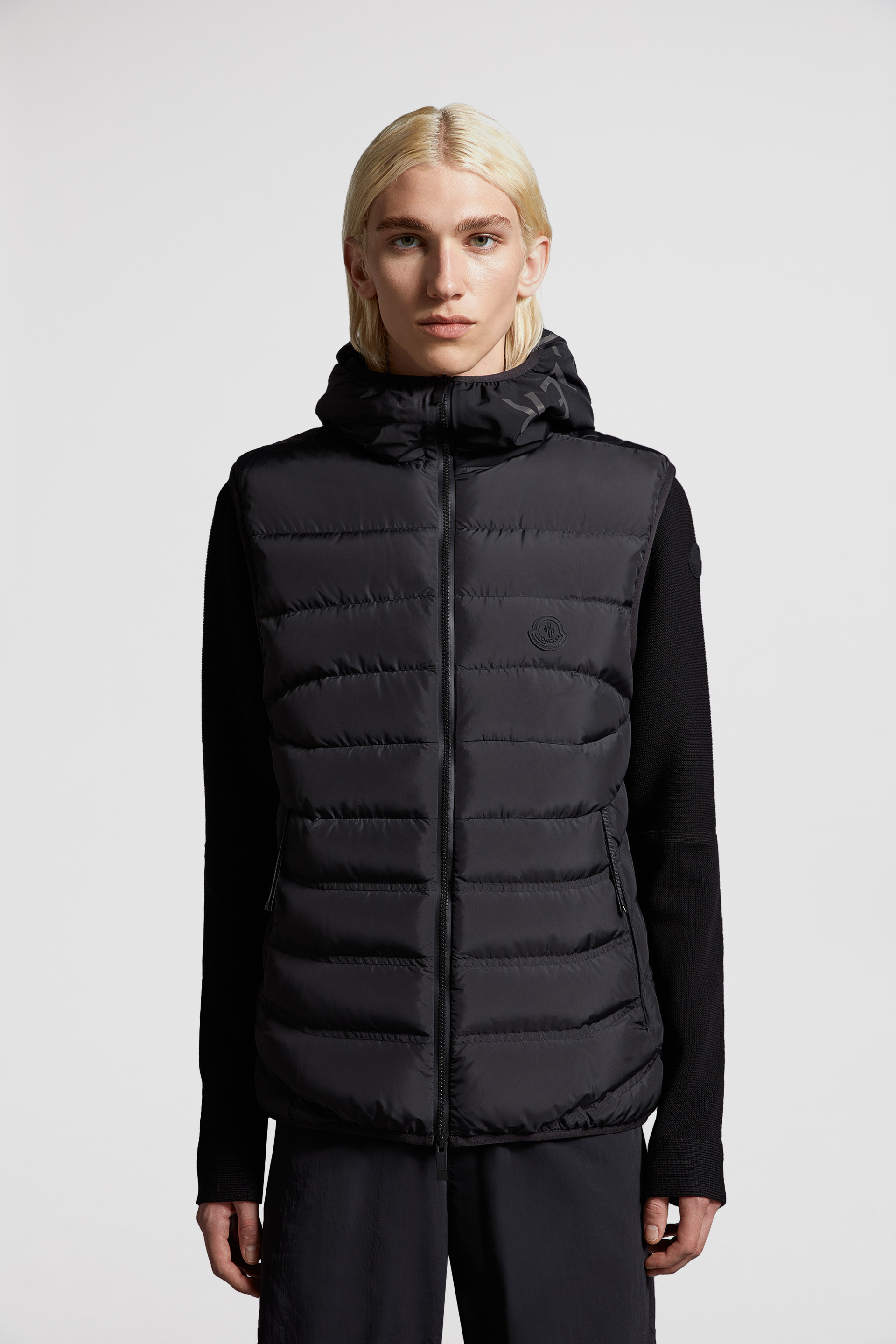 Moncler bodywarmer with clearance hood