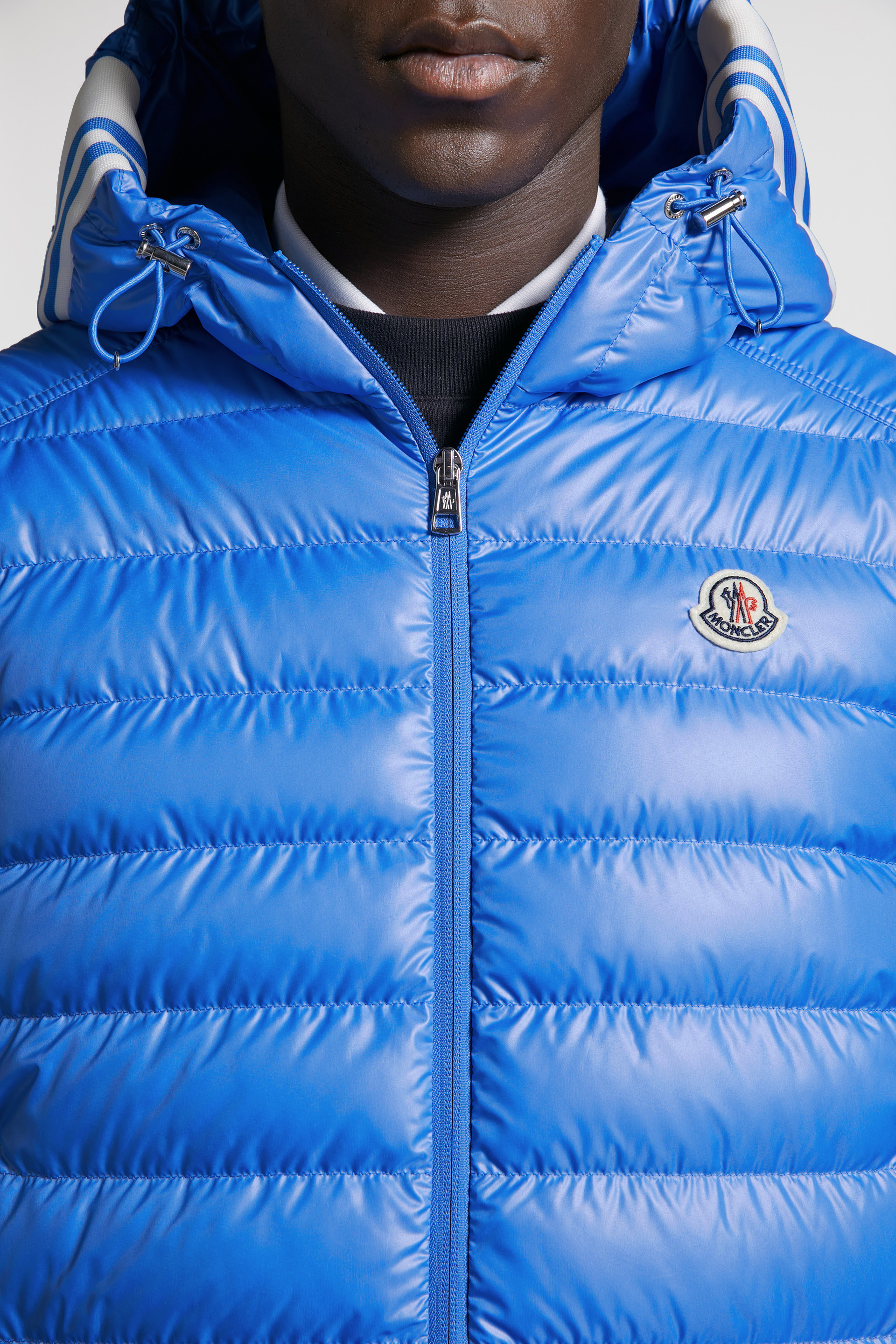 Moncler gilet mens clearance blue