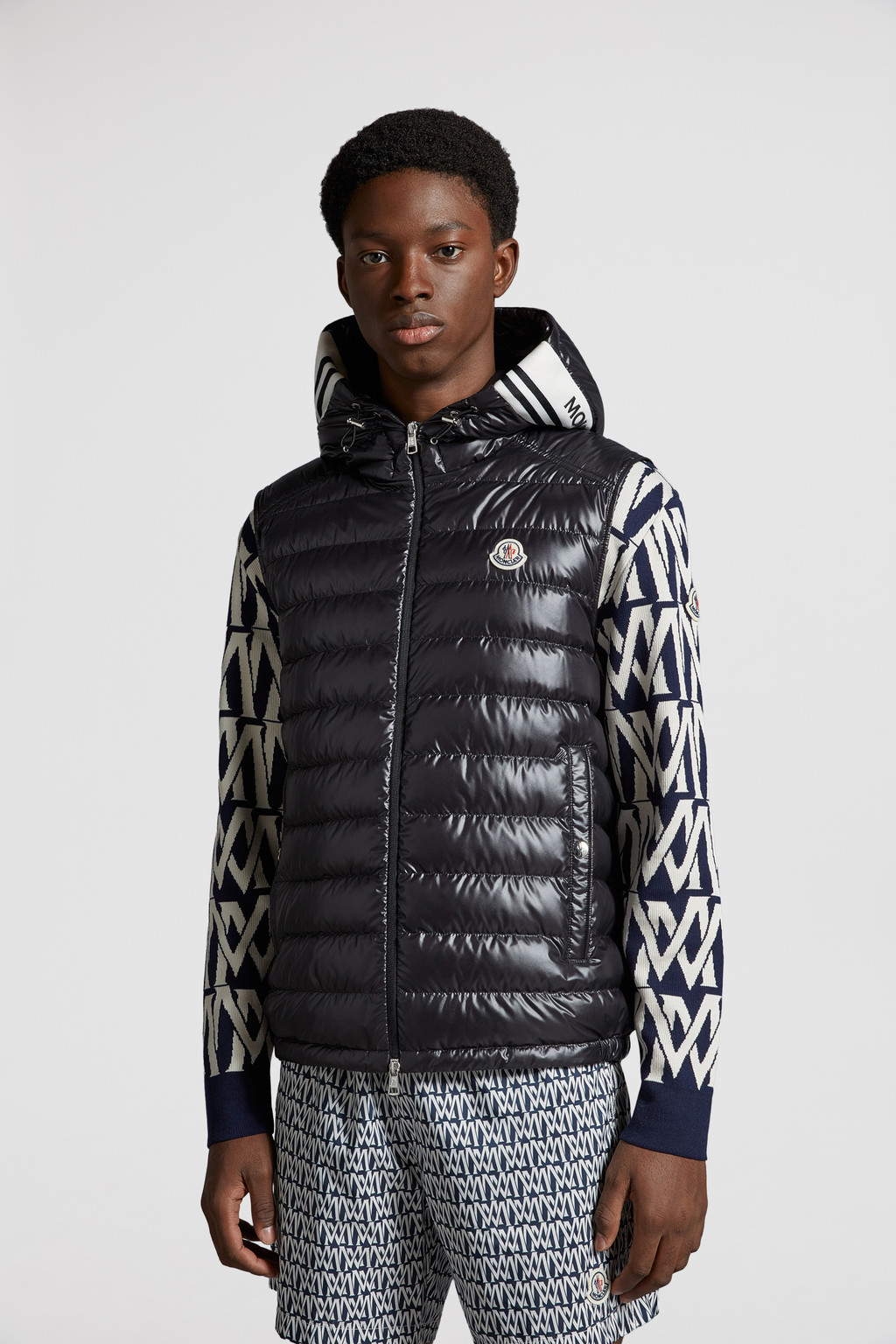 Moncler gilet on sale herren