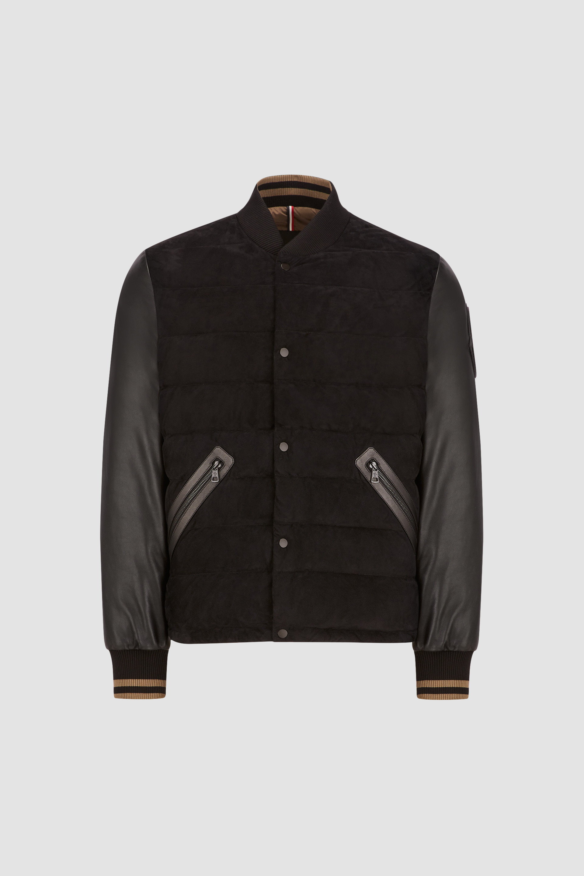 Moncler shop suede jacket