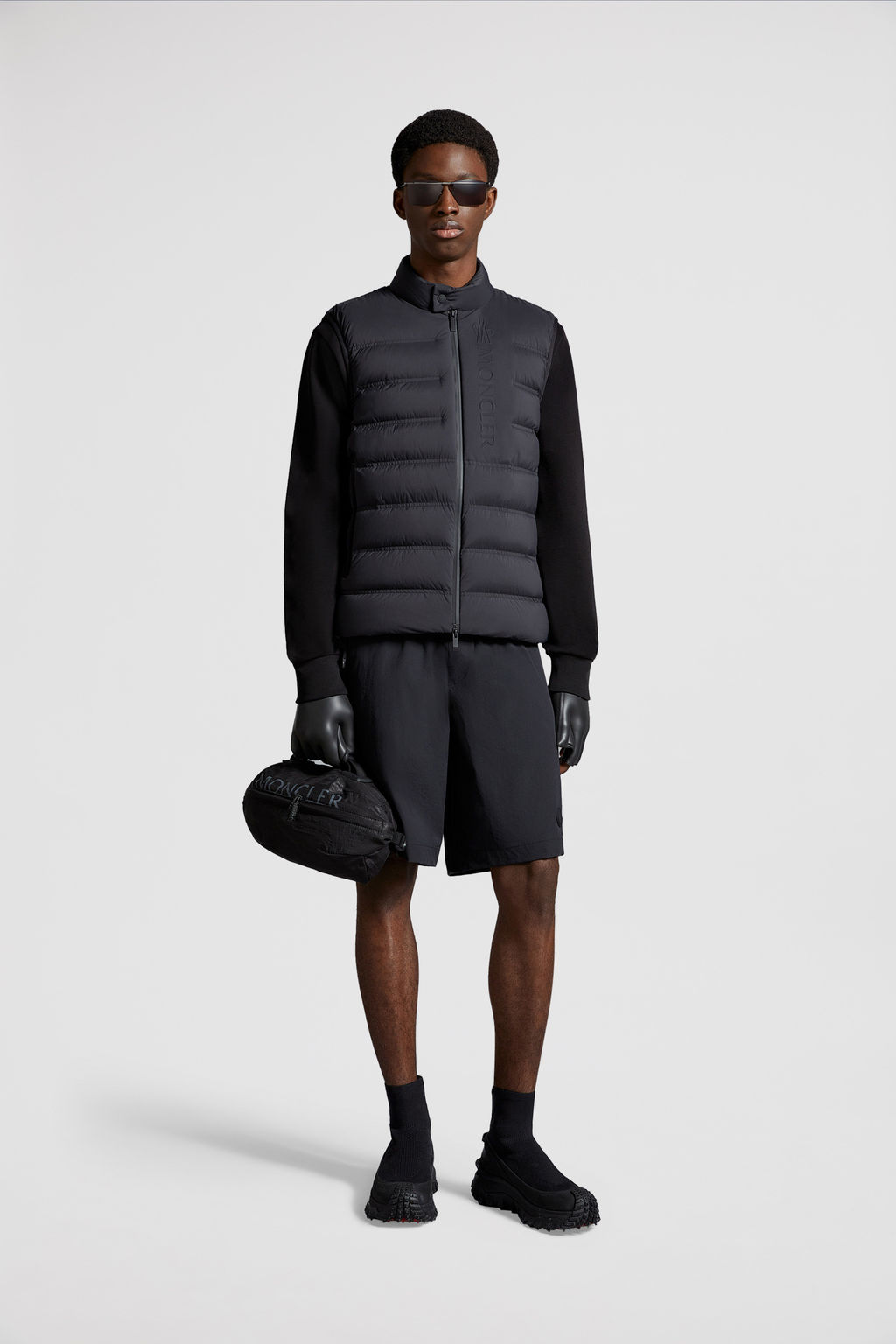Rick Owens Gilet Imbottito Con Zip | Nero | IT