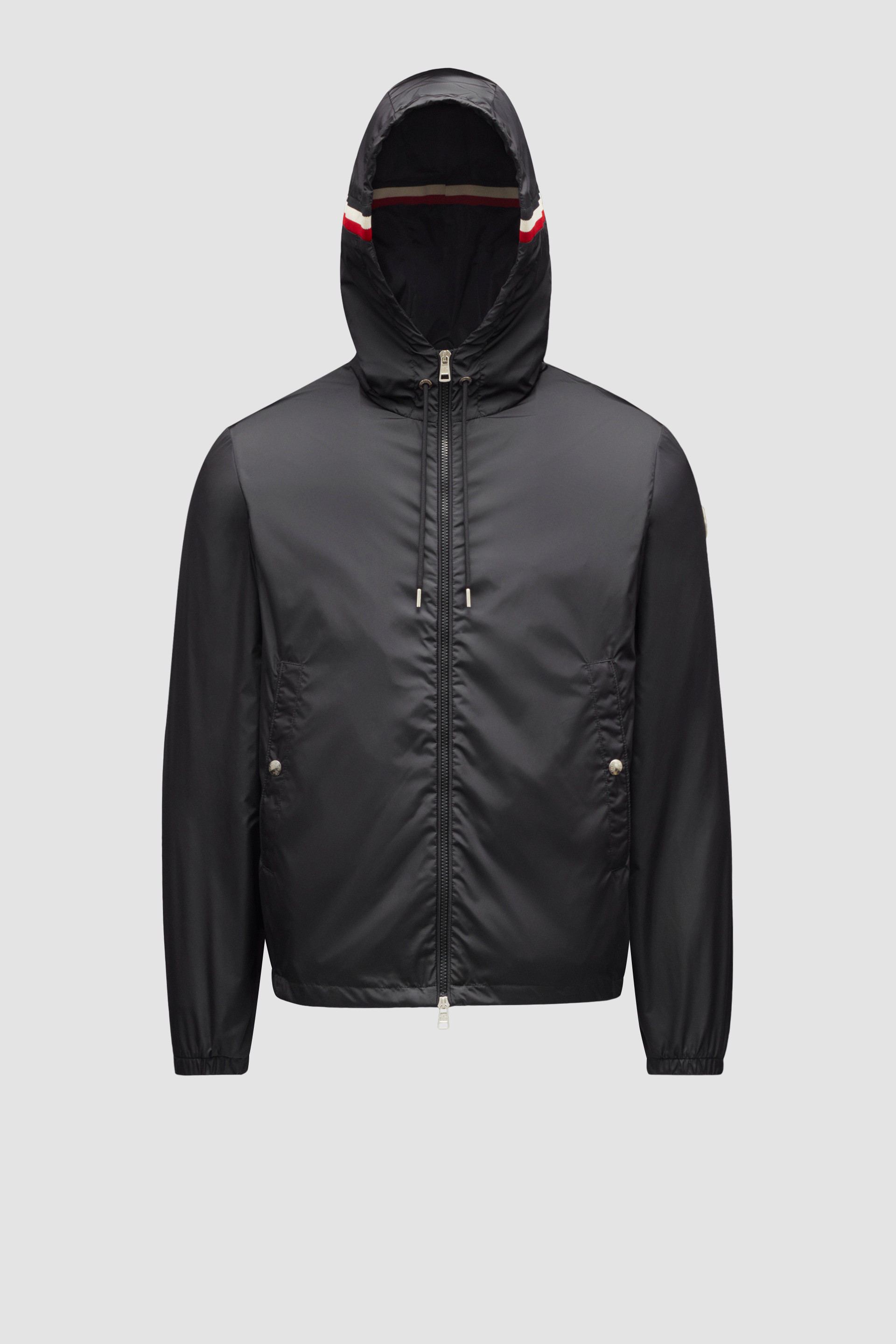 ブラック Grimpeursジャケット : ウインドブレーカーとレインコート