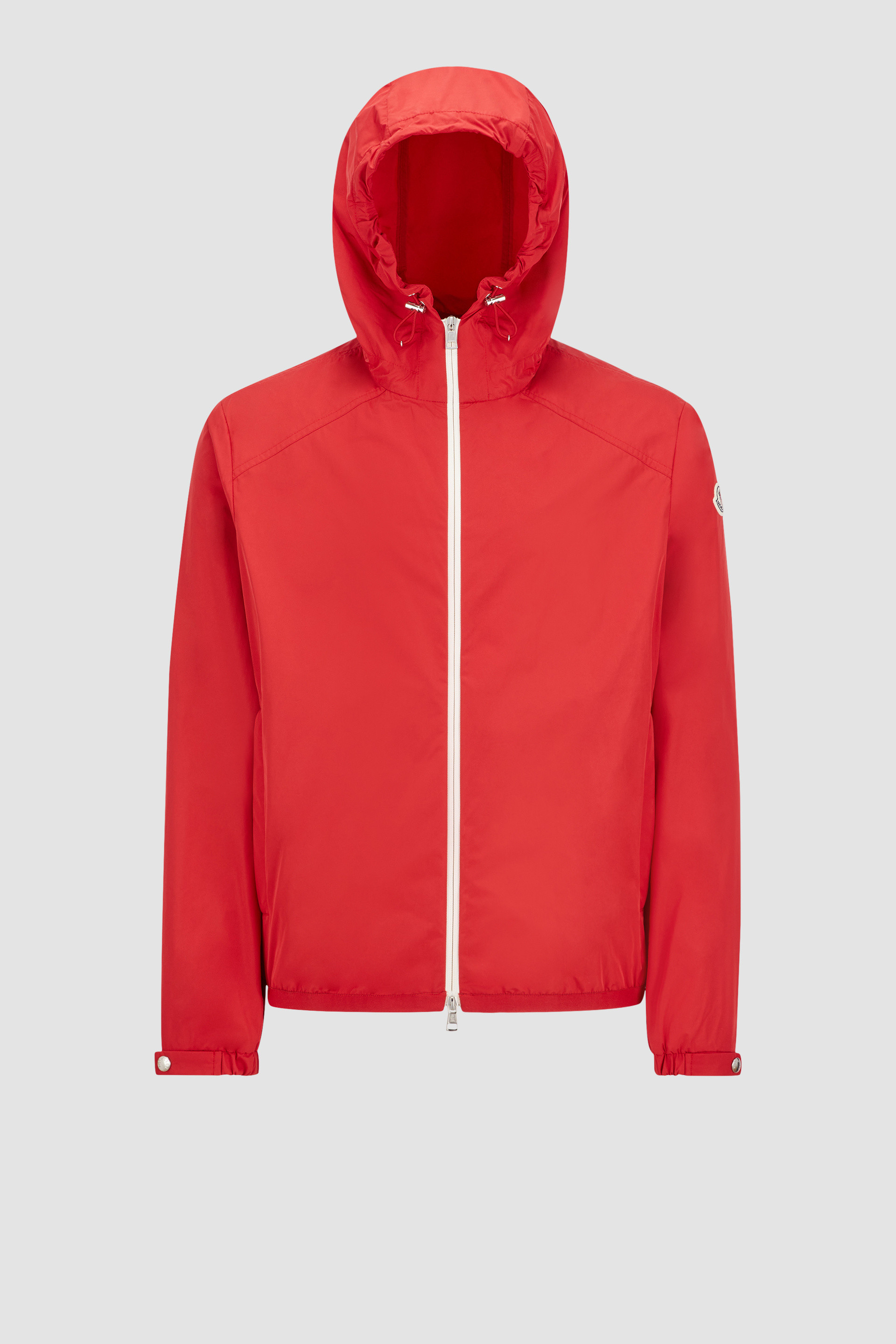 Moncler coat cheap mens red