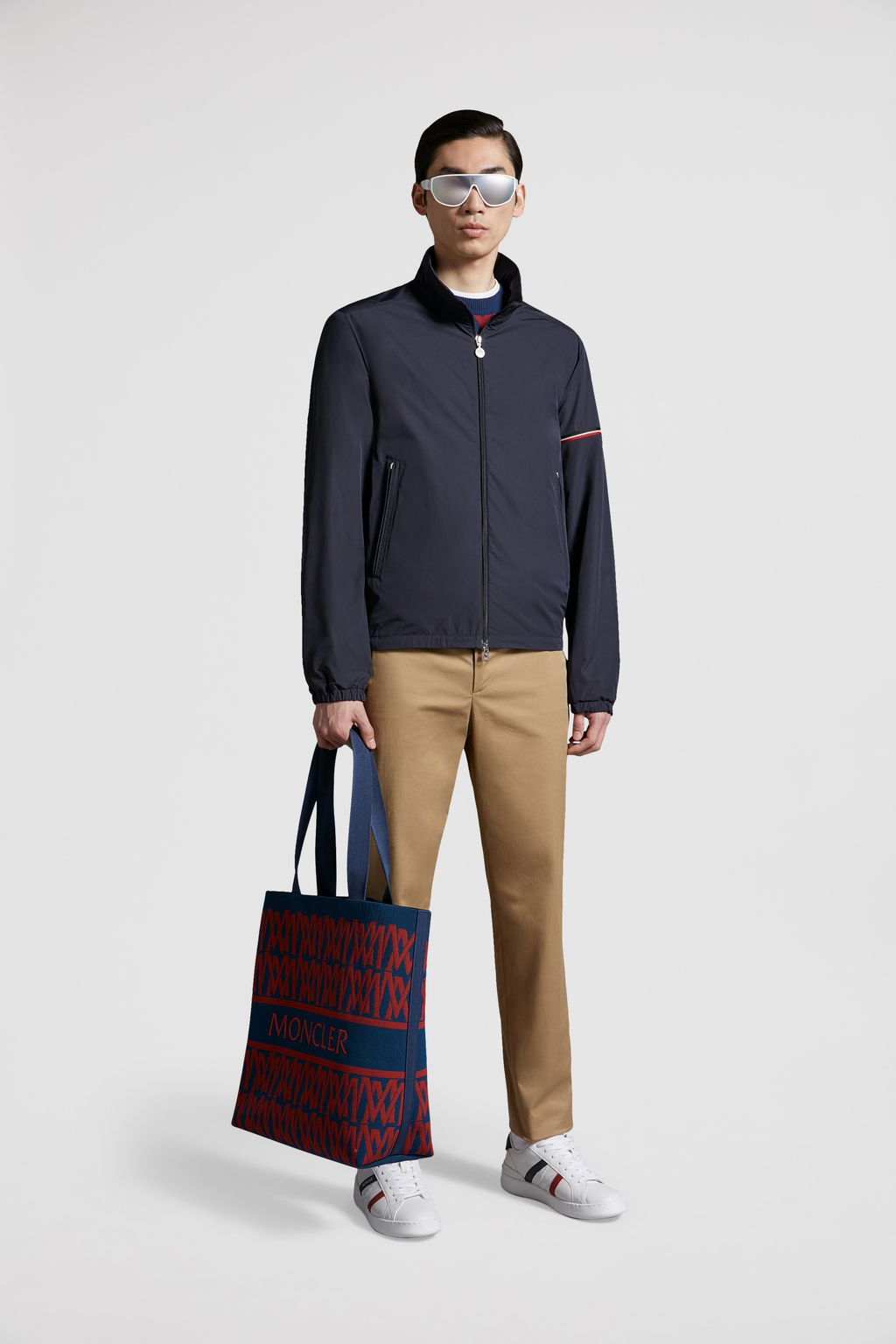 Moncler Giubbino Patrick in bitessuto con cappuccio I29541A00056 main image 1