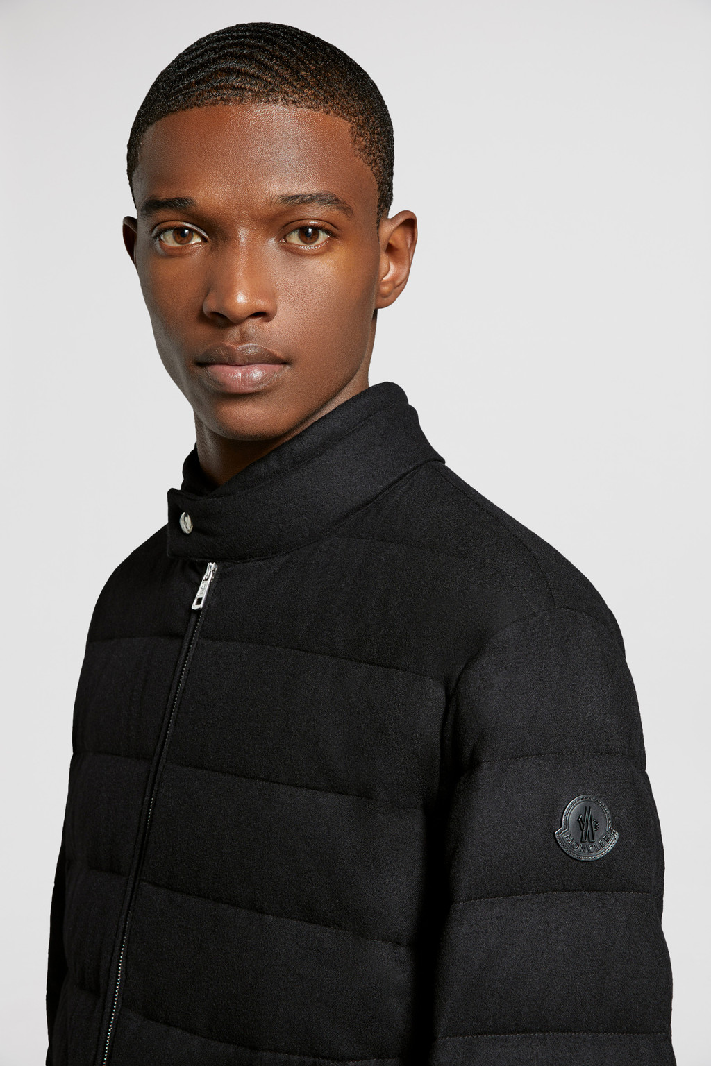 Black Acorus Short Down Jacket Short Down Jackets for Men Moncler GB