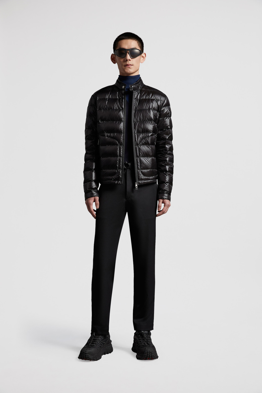 Doudoune moncler noir clearance homme