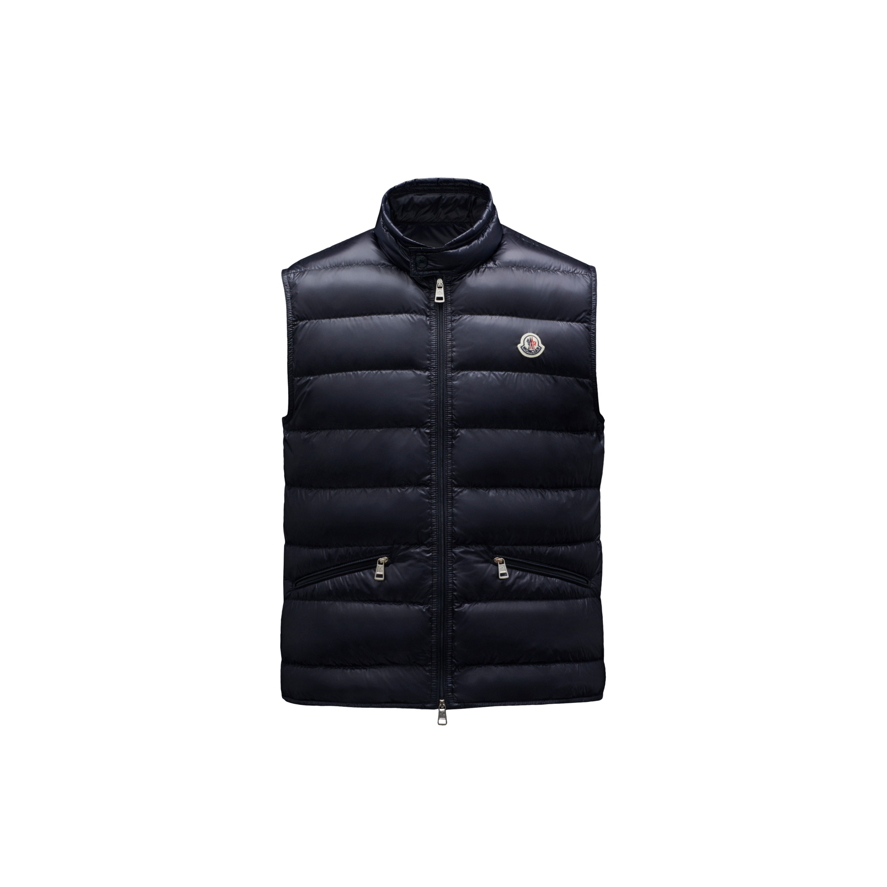 MONCLER COLLECTION Gui Down Gilet, Blue, Size: 5