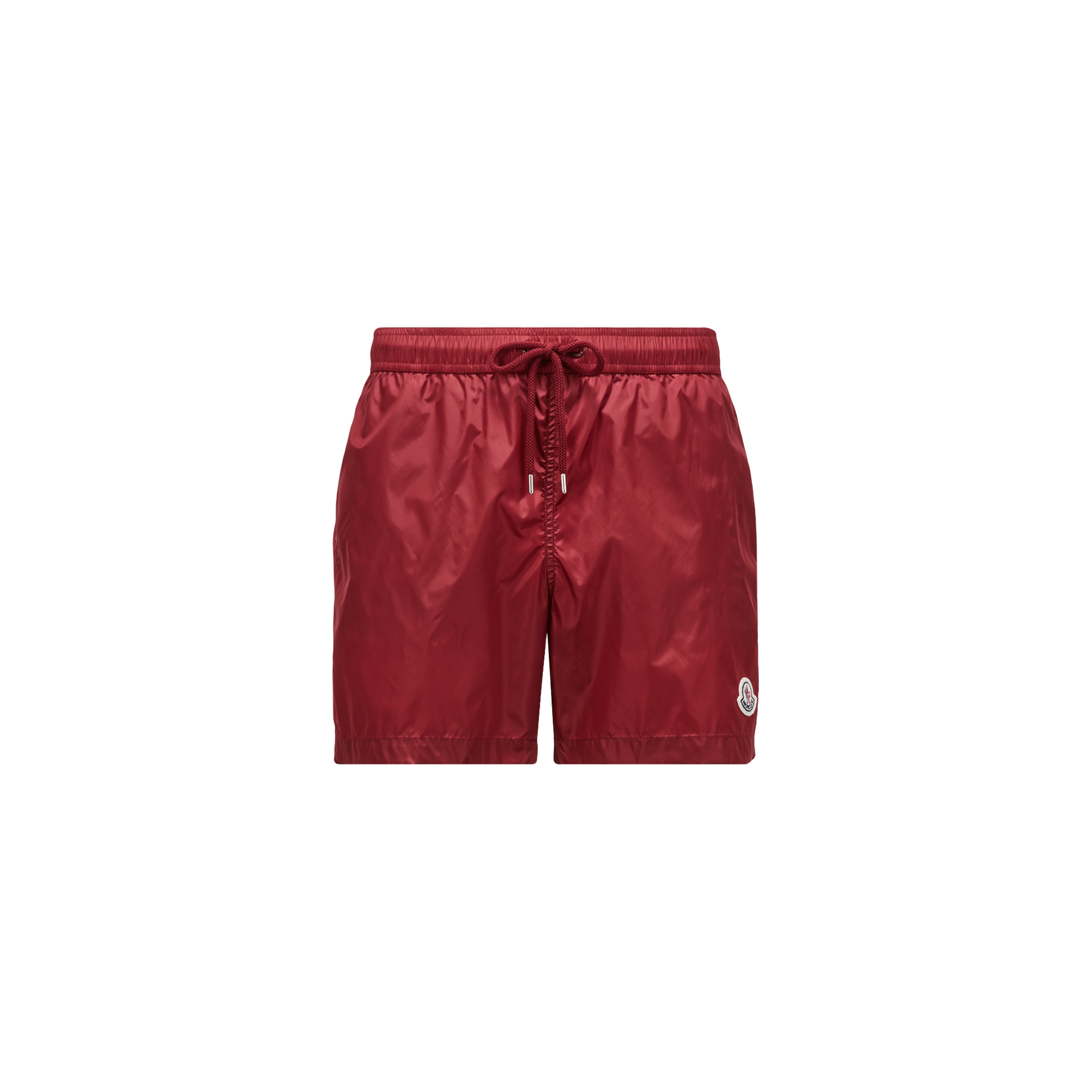 Moncler Collection Swim Shorts Red In Rouge