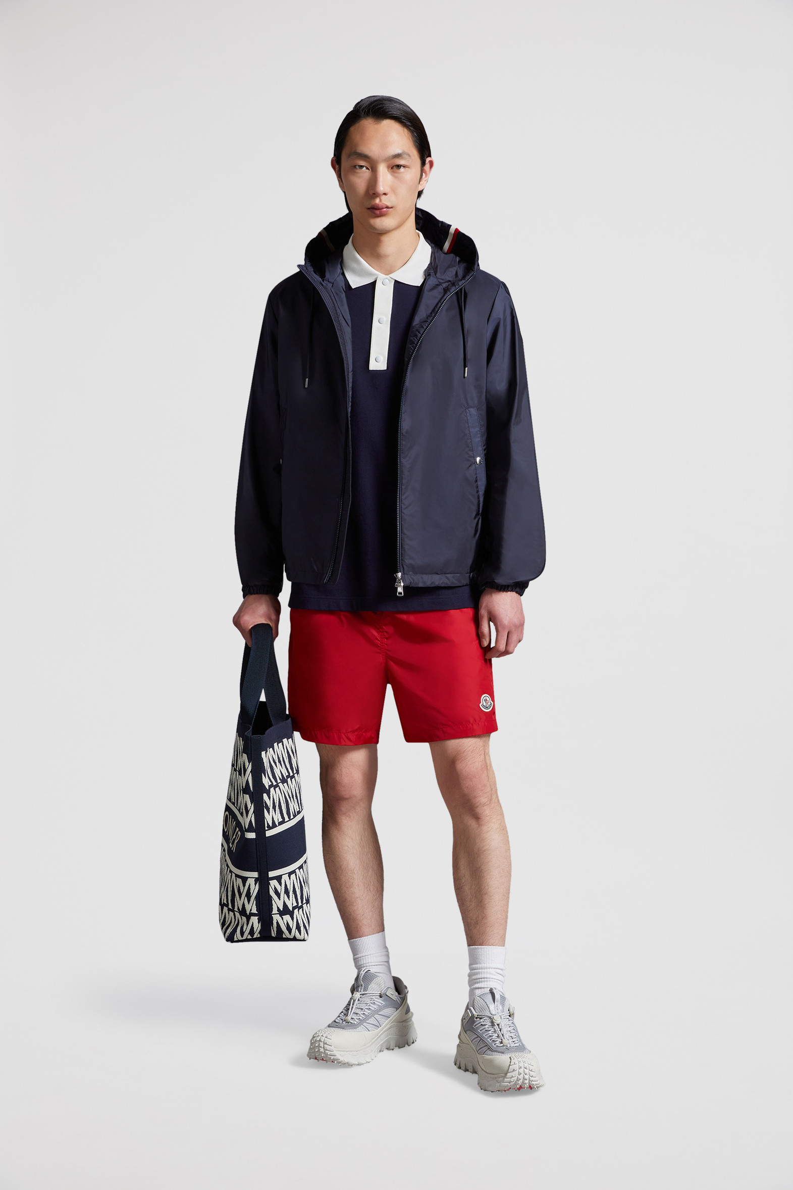 Red Swim Shorts Swimwear for Men Moncler HK