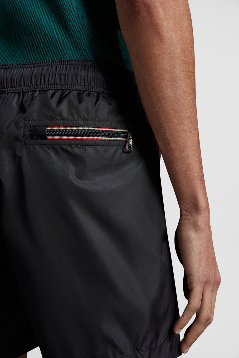 Night Blue Swim Shorts Swimwear for Men Moncler NL