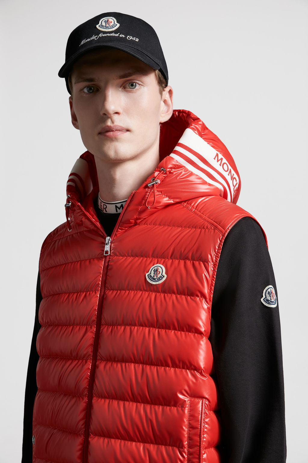 Cappellino Baseball Dsquared Uomo In Gabardine – Nero/bianco