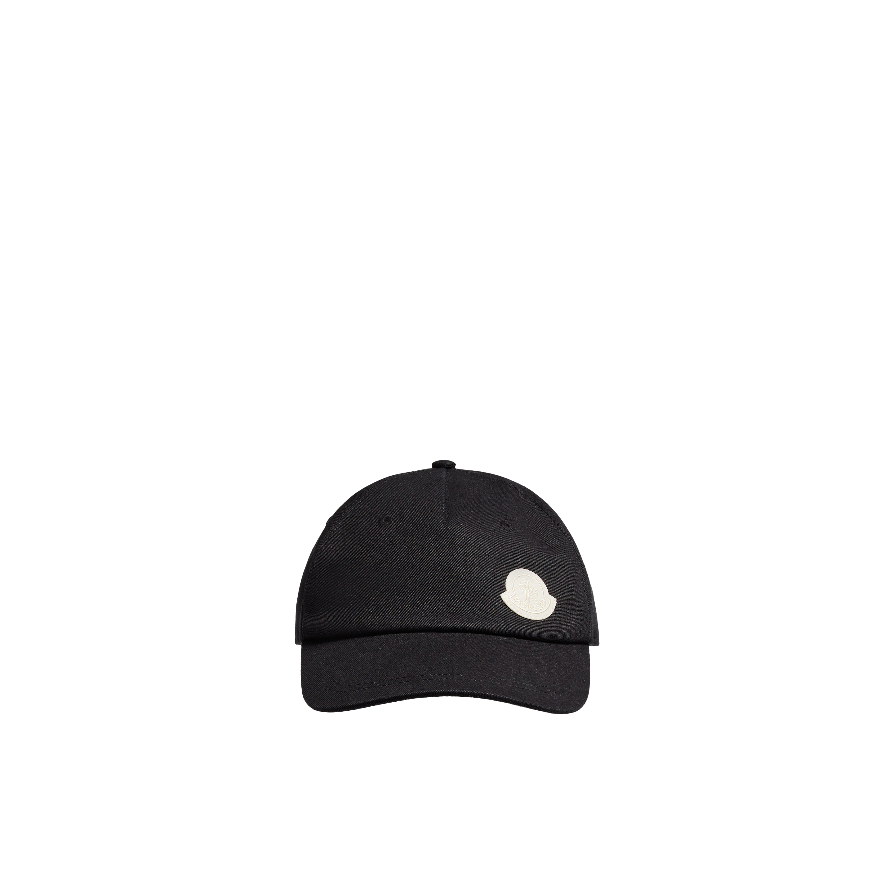 Moncler Collection Casquette En Gabardine In Black