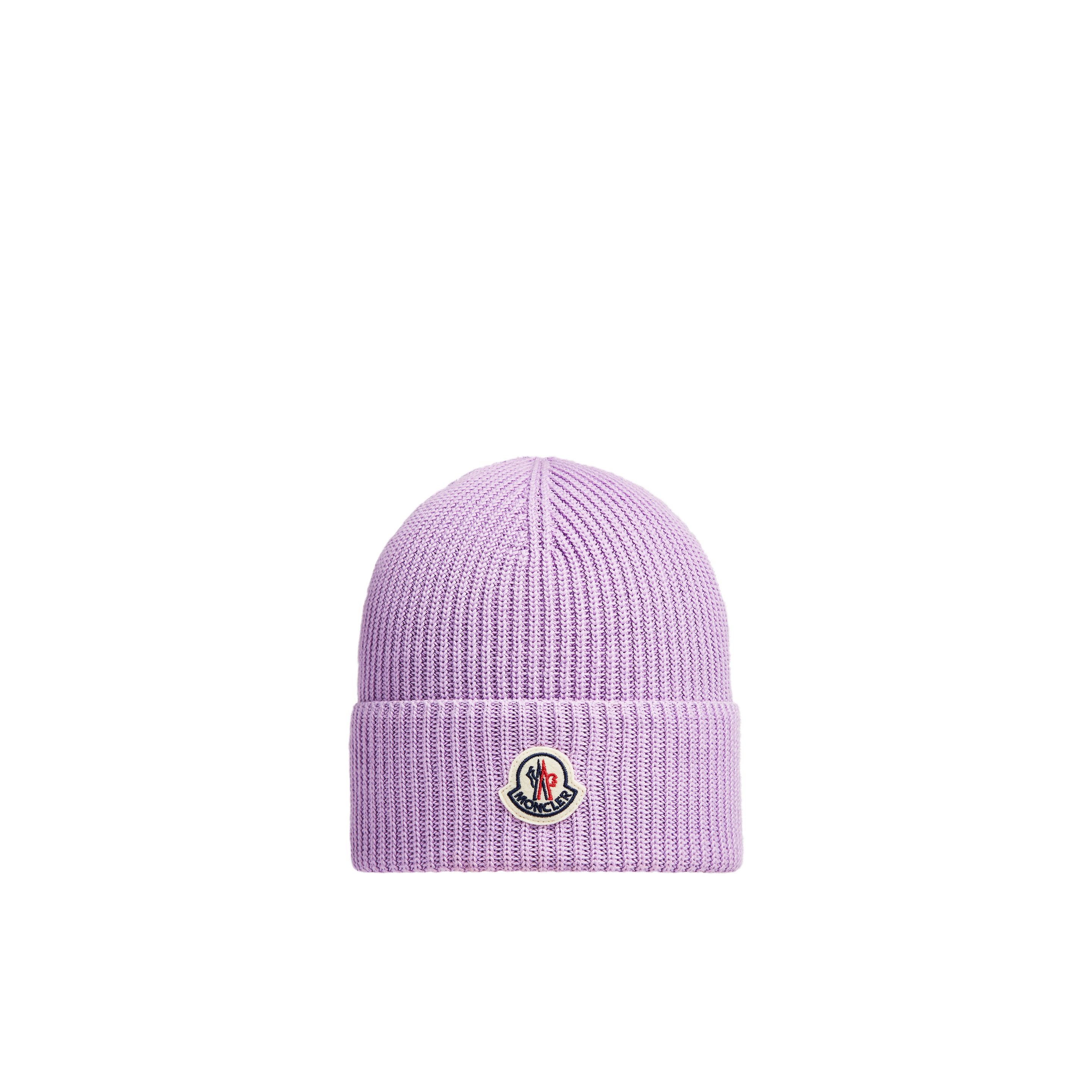 Moncler Collection Bonnet En Coton In Purple