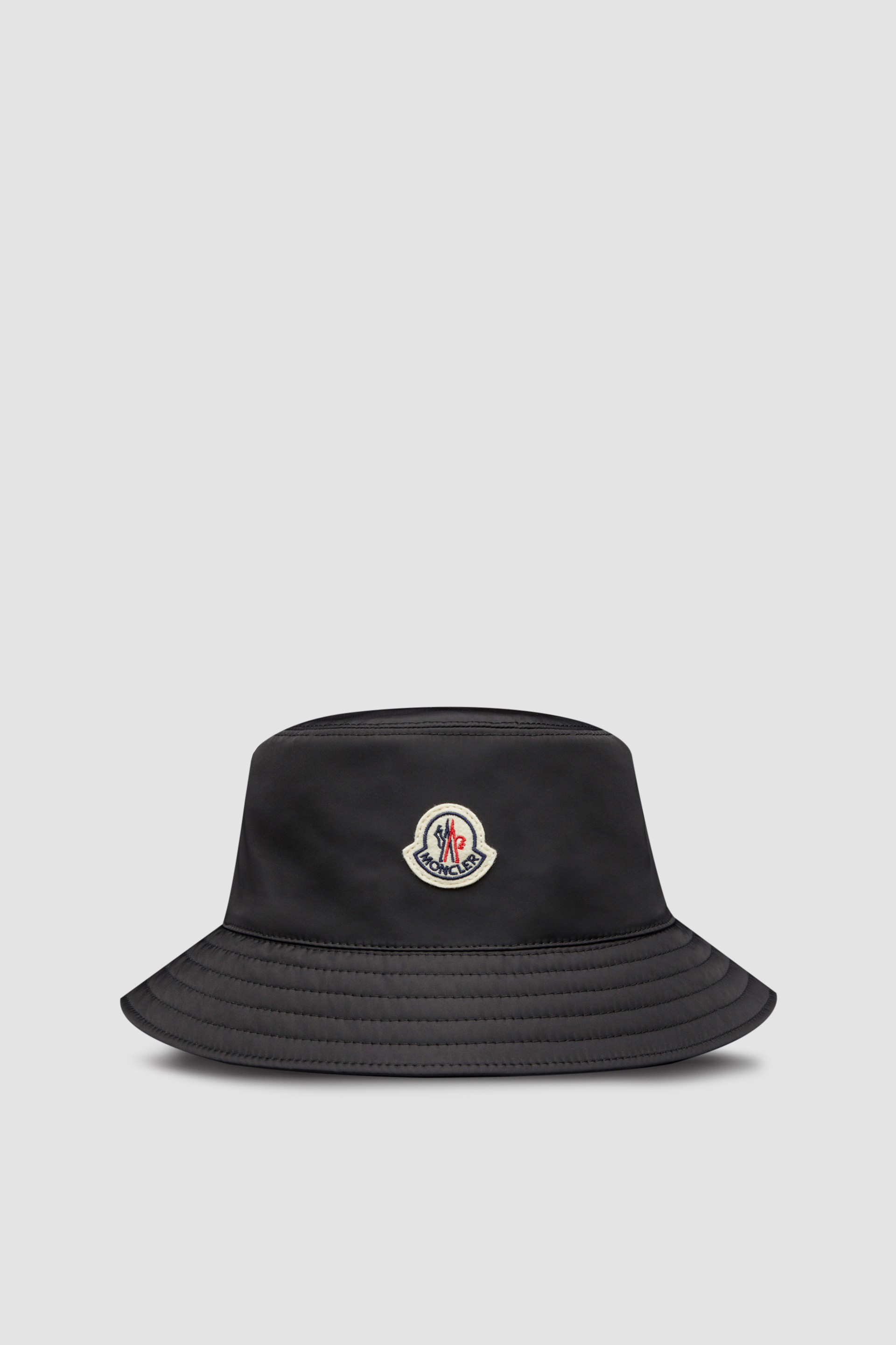 Black Logo Bucket Hat - Hats & Beanies for Men | Moncler GB