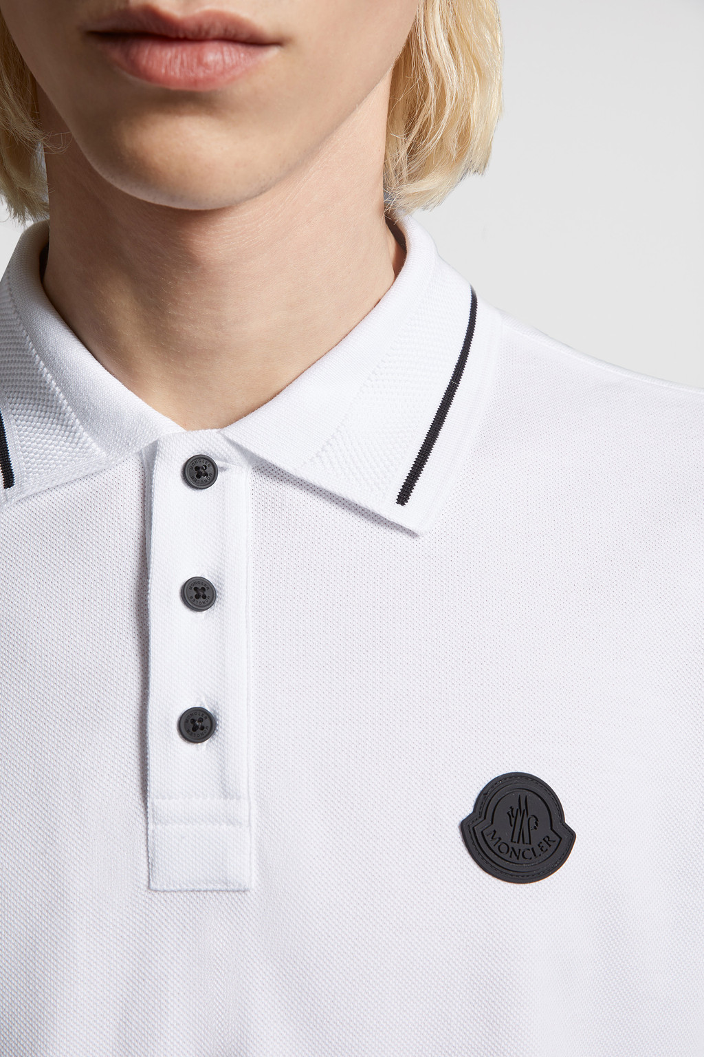 Moncler Logo Patch Polo Shirt main image 1